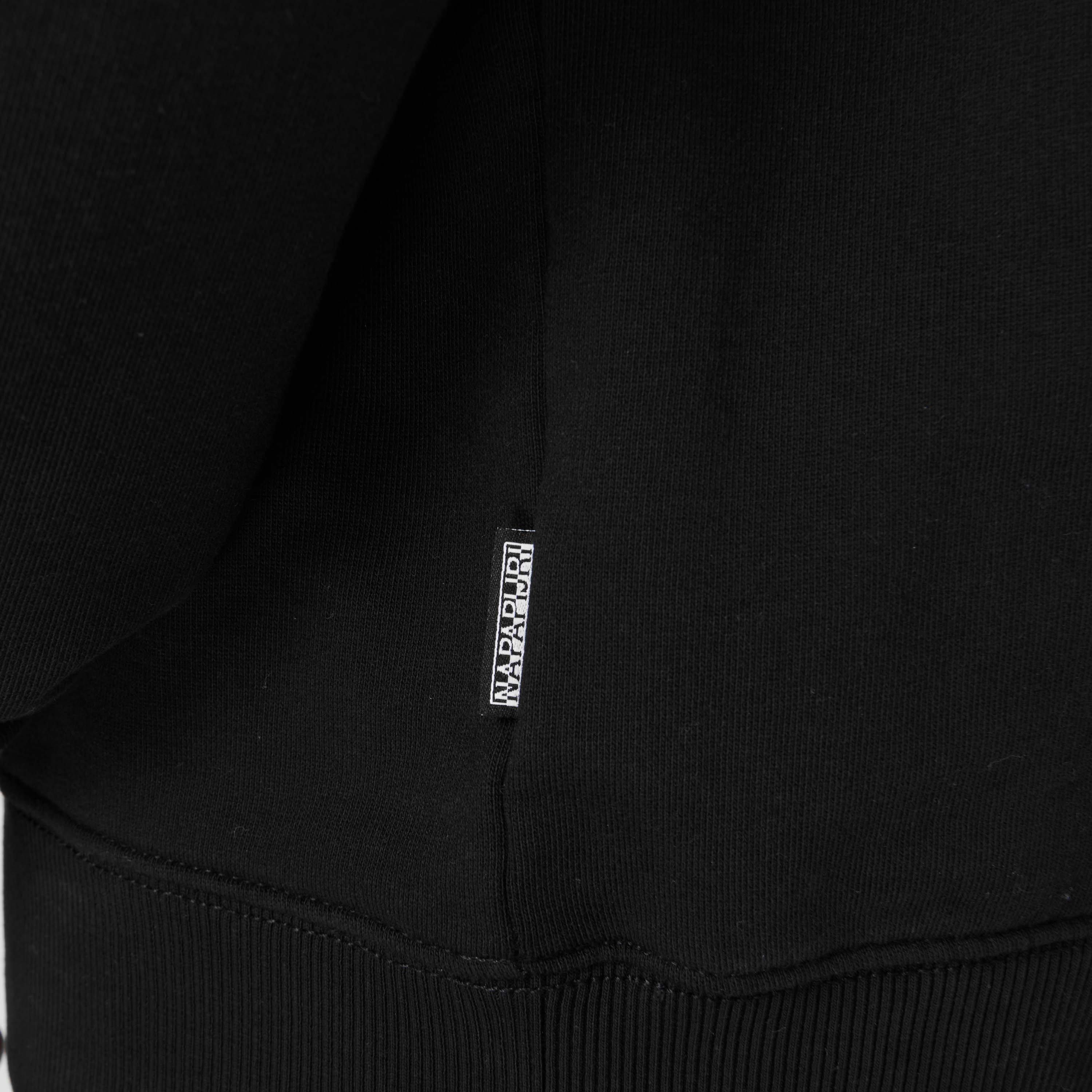 Preto - Napapijri - Box Logo Crew Sweatshirt - 9