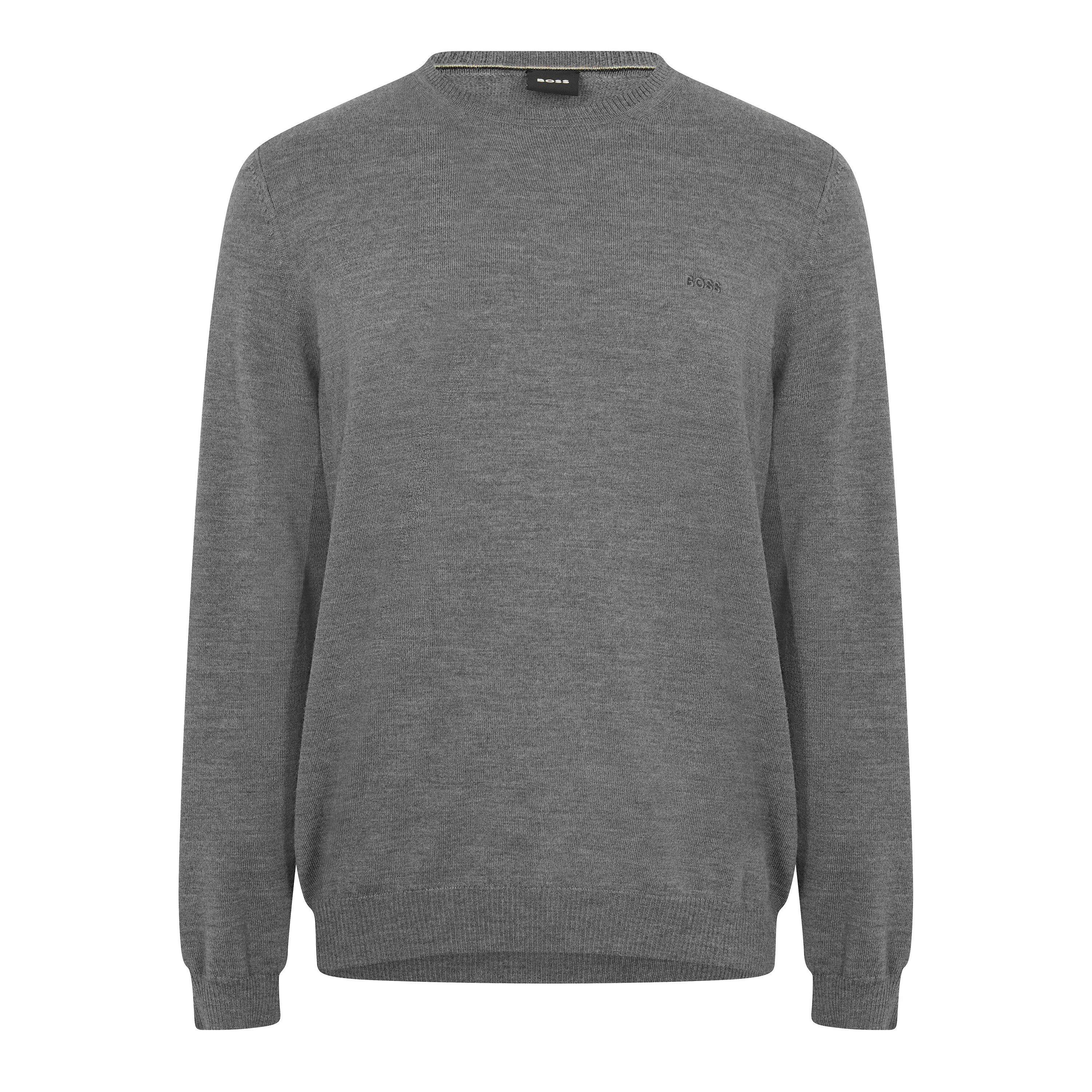 Boss Men's Bagritte-E Crew Sweatshirt - Medium Grey - 3XL