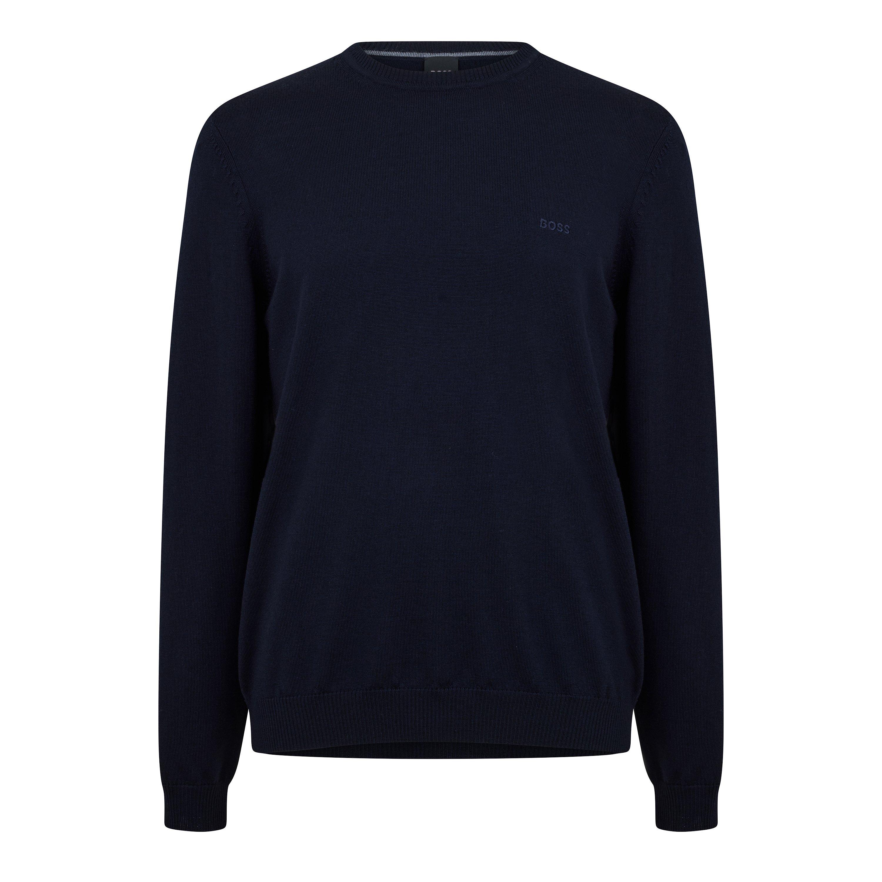 Boss Men's Bagritte-E Crew Sweatshirt - Dark Blue - XL