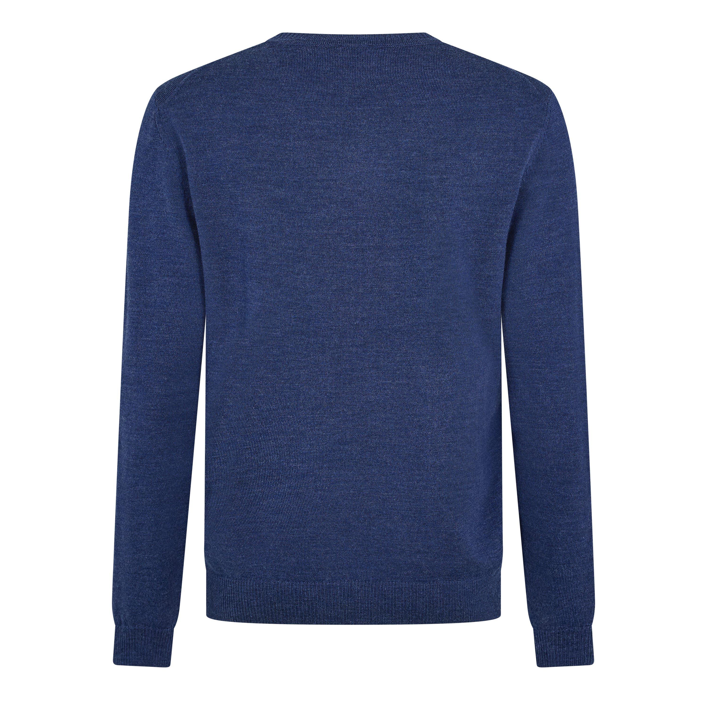 Medium Blue - Boss - Men's Bagritte-E Crew Sweatshirt - 2