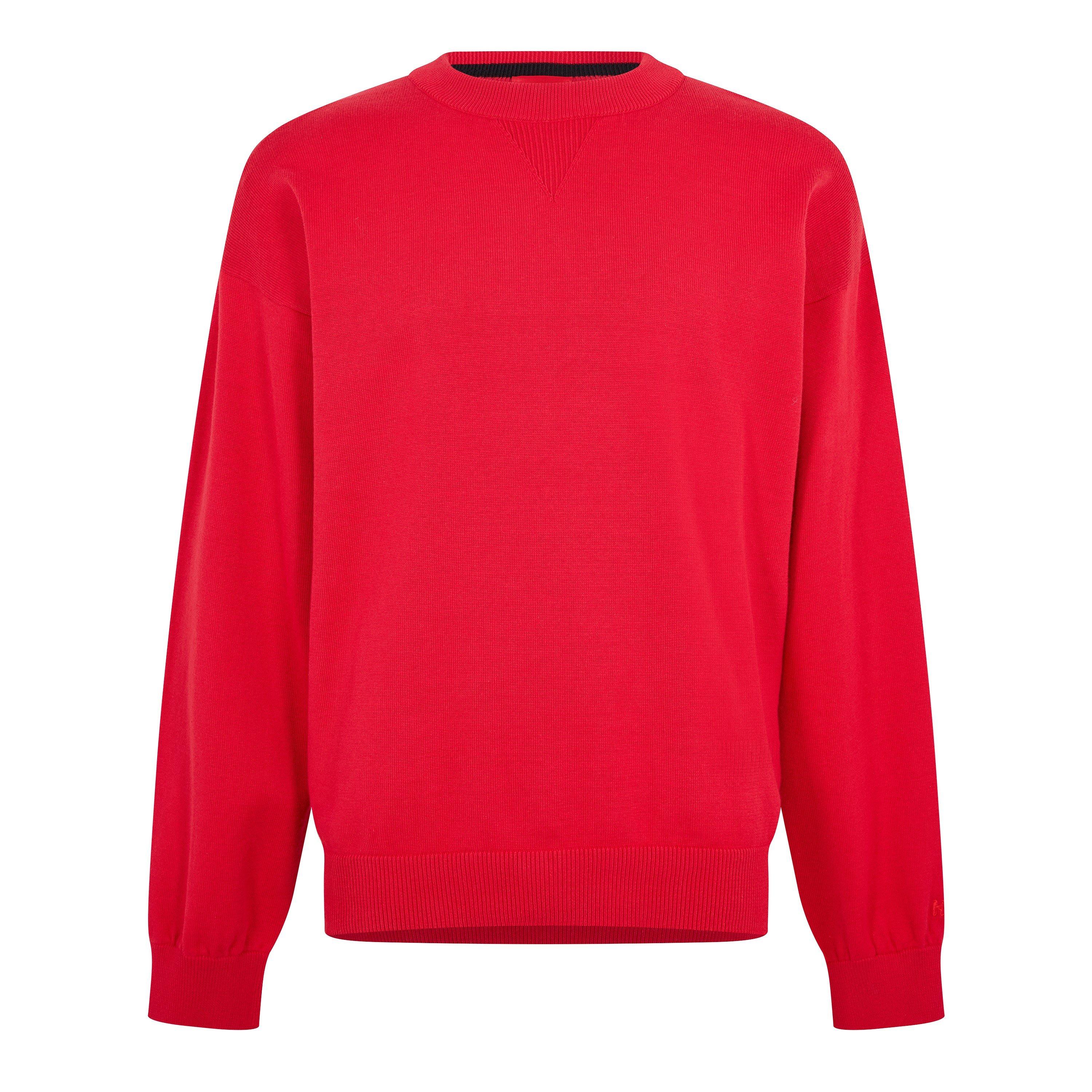 Hugo Men's Swart Crew Sweatshirt - Open Pink - M