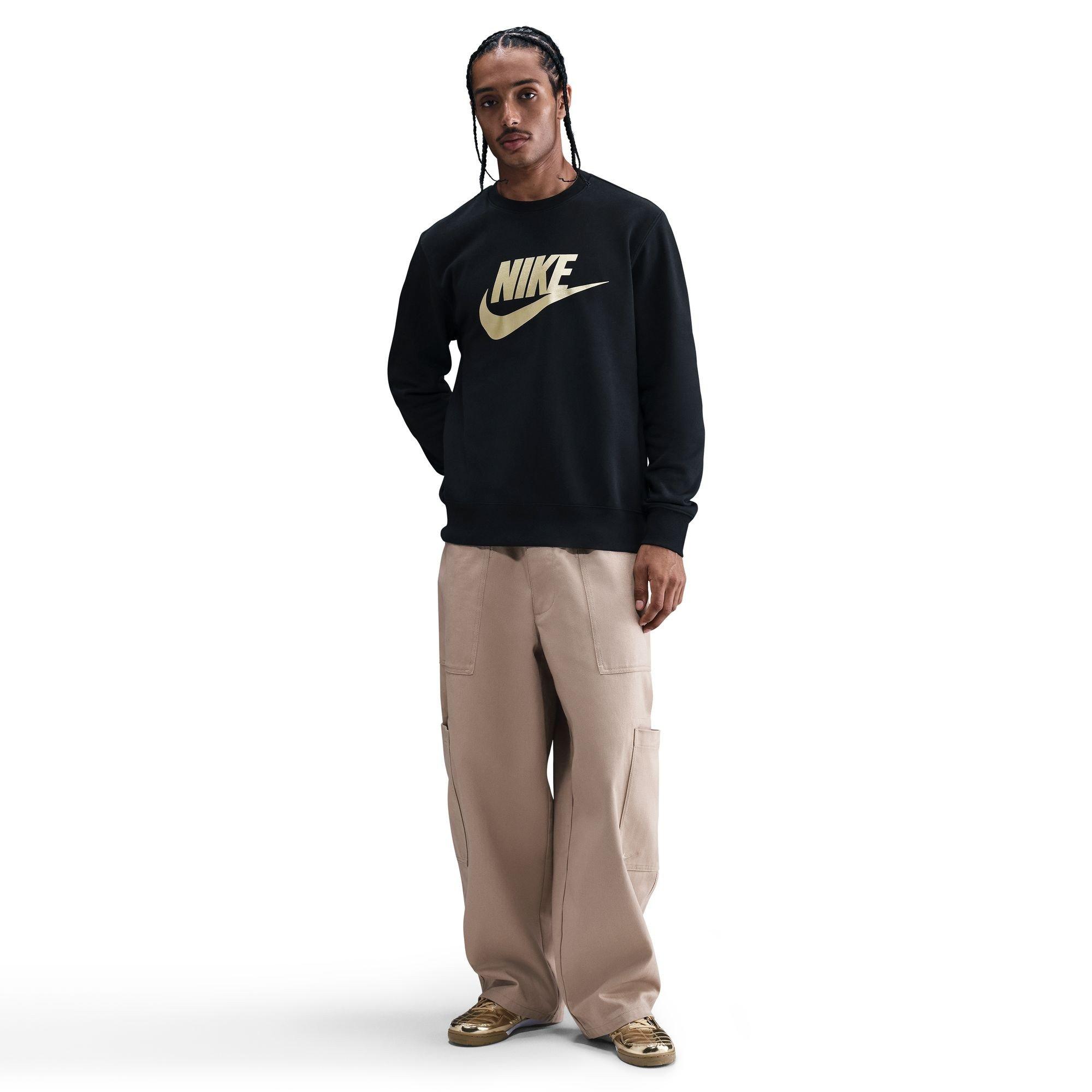 Black/Gold - Nike - Clb Gfx Crew Sn99 - 3