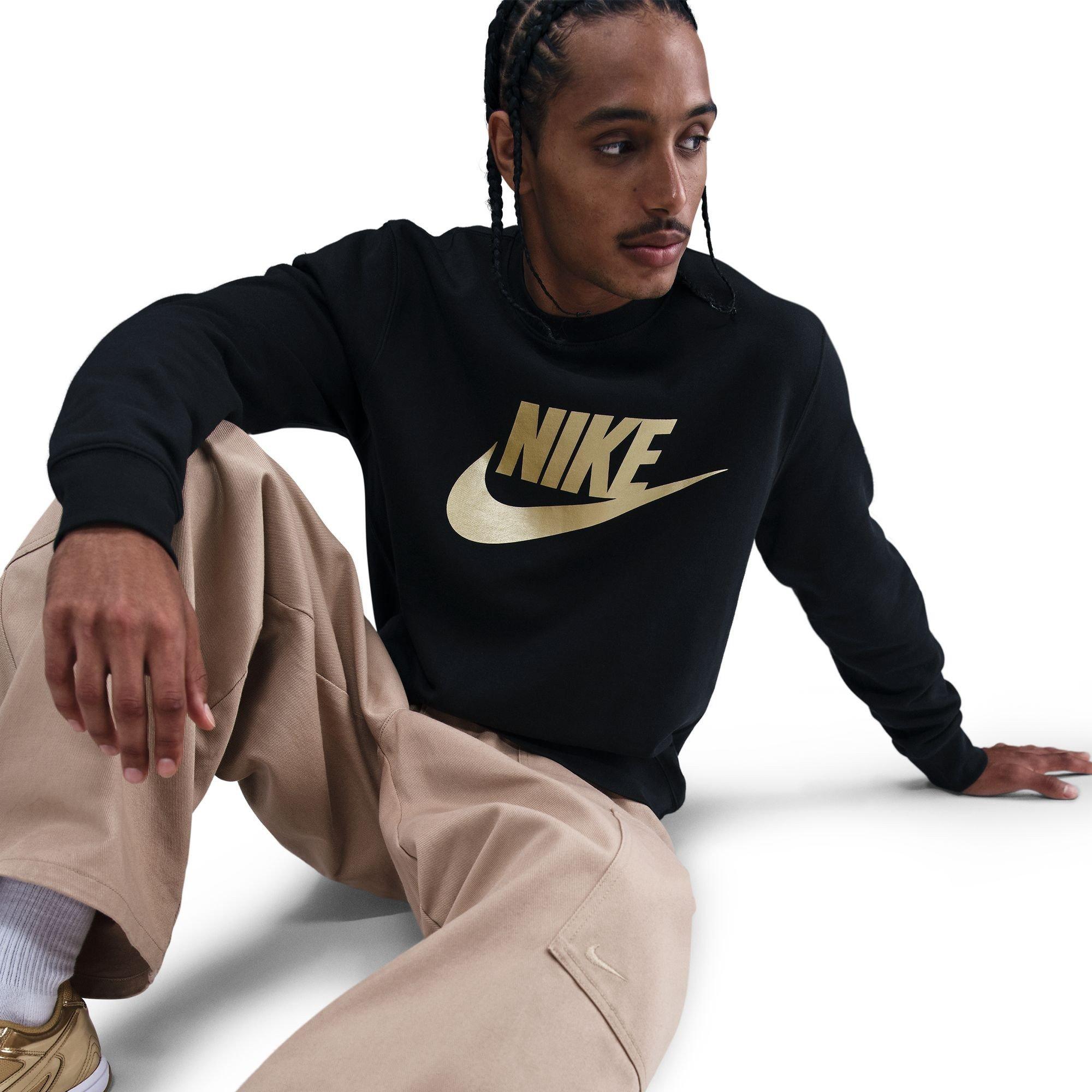 Black/Gold - Nike - Clb Gfx Crew Sn99 - 5