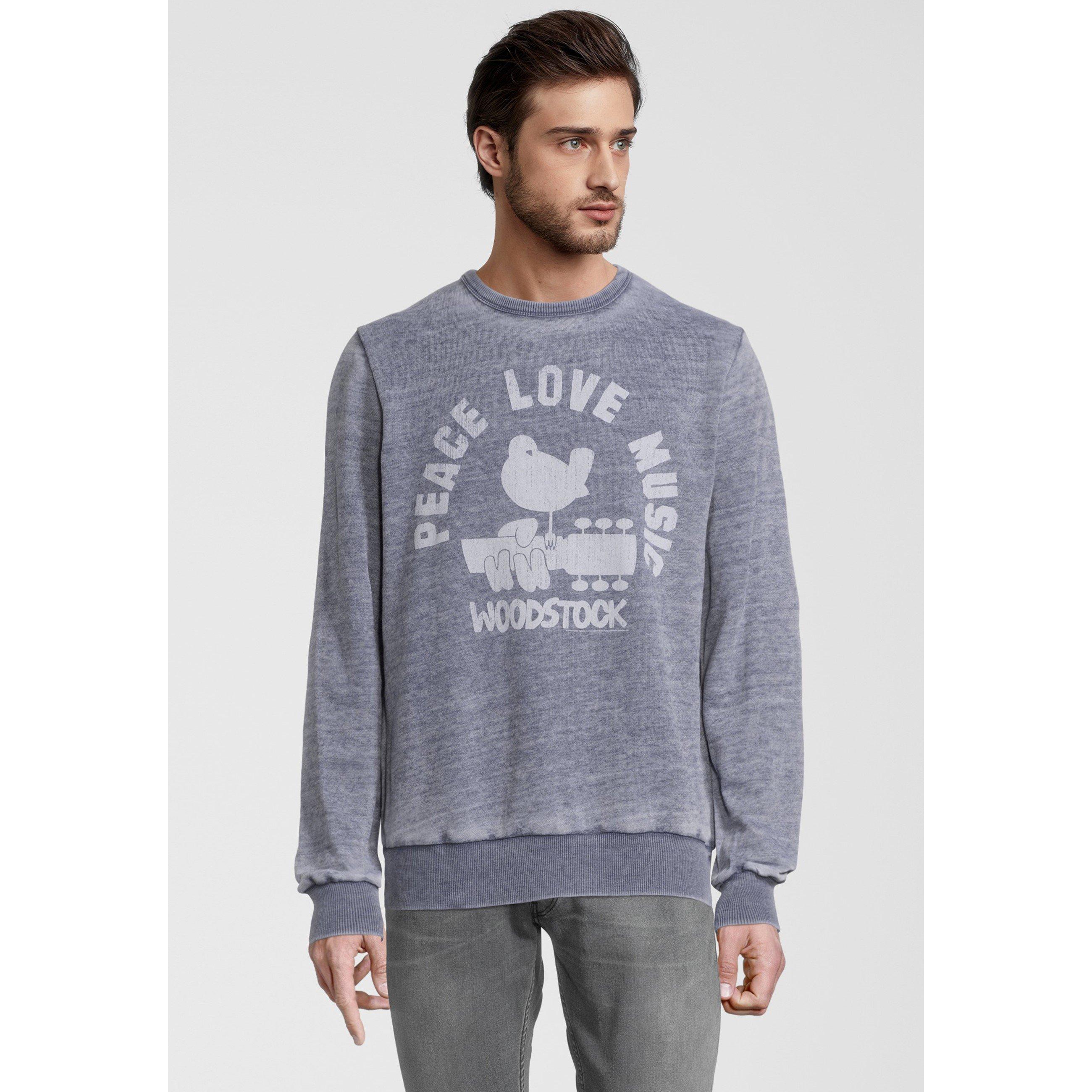 Peace & Love - Unknown - Unisex Woodstock Crew Sweatshirt - 1