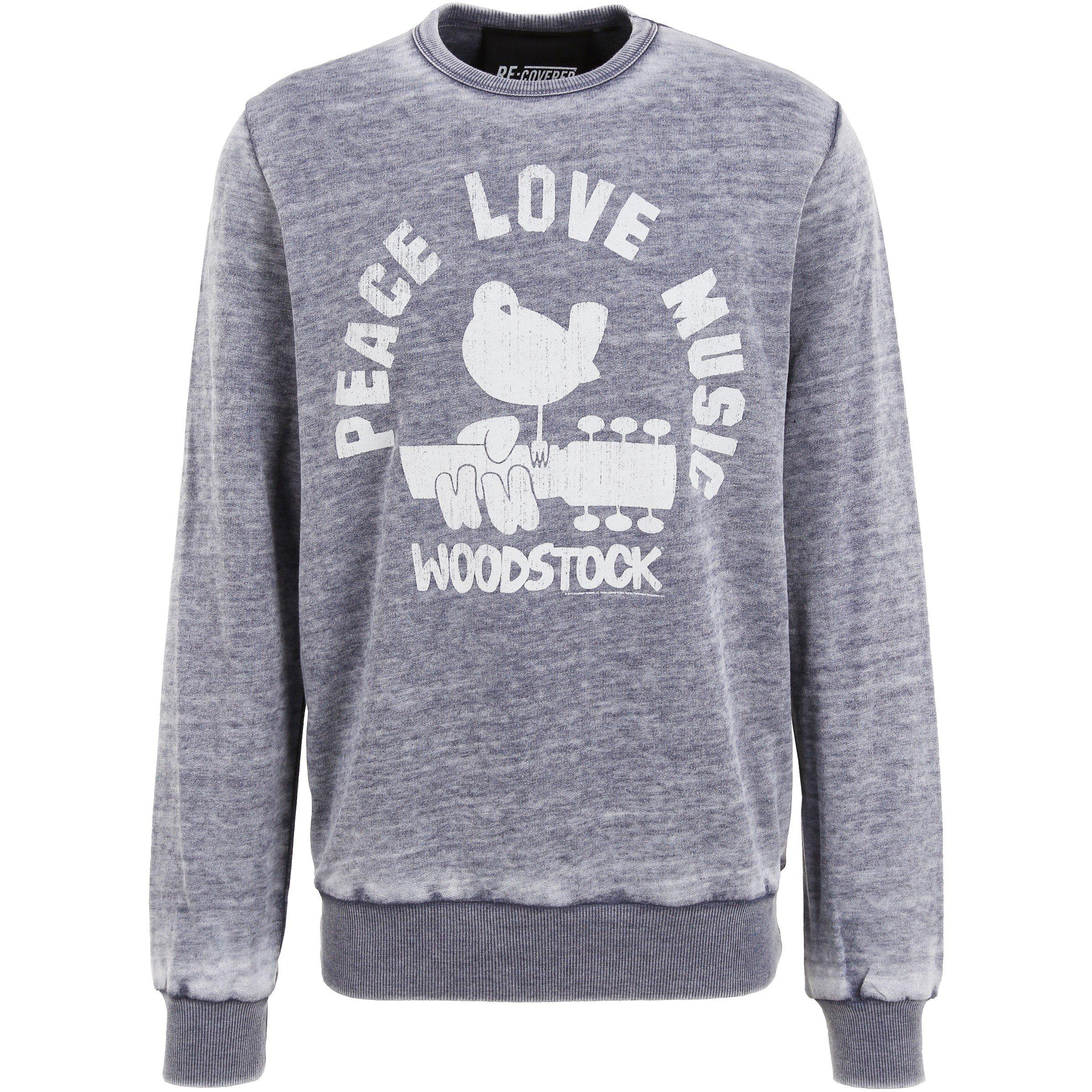 Peace & Love - Unknown - Unisex Woodstock Crew Sweatshirt - 2