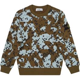 Stone Island Junior Camo Sweatshirt