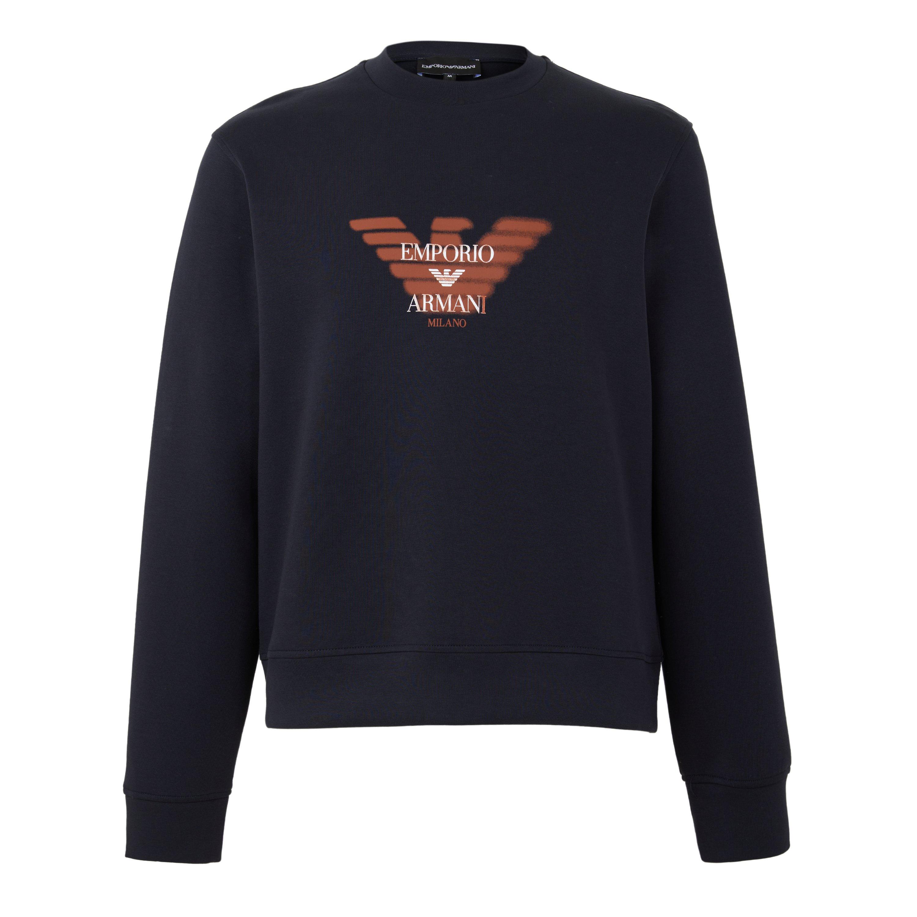 Navy - Emporio Armani - Emporio Armani Sweatshirt - 1