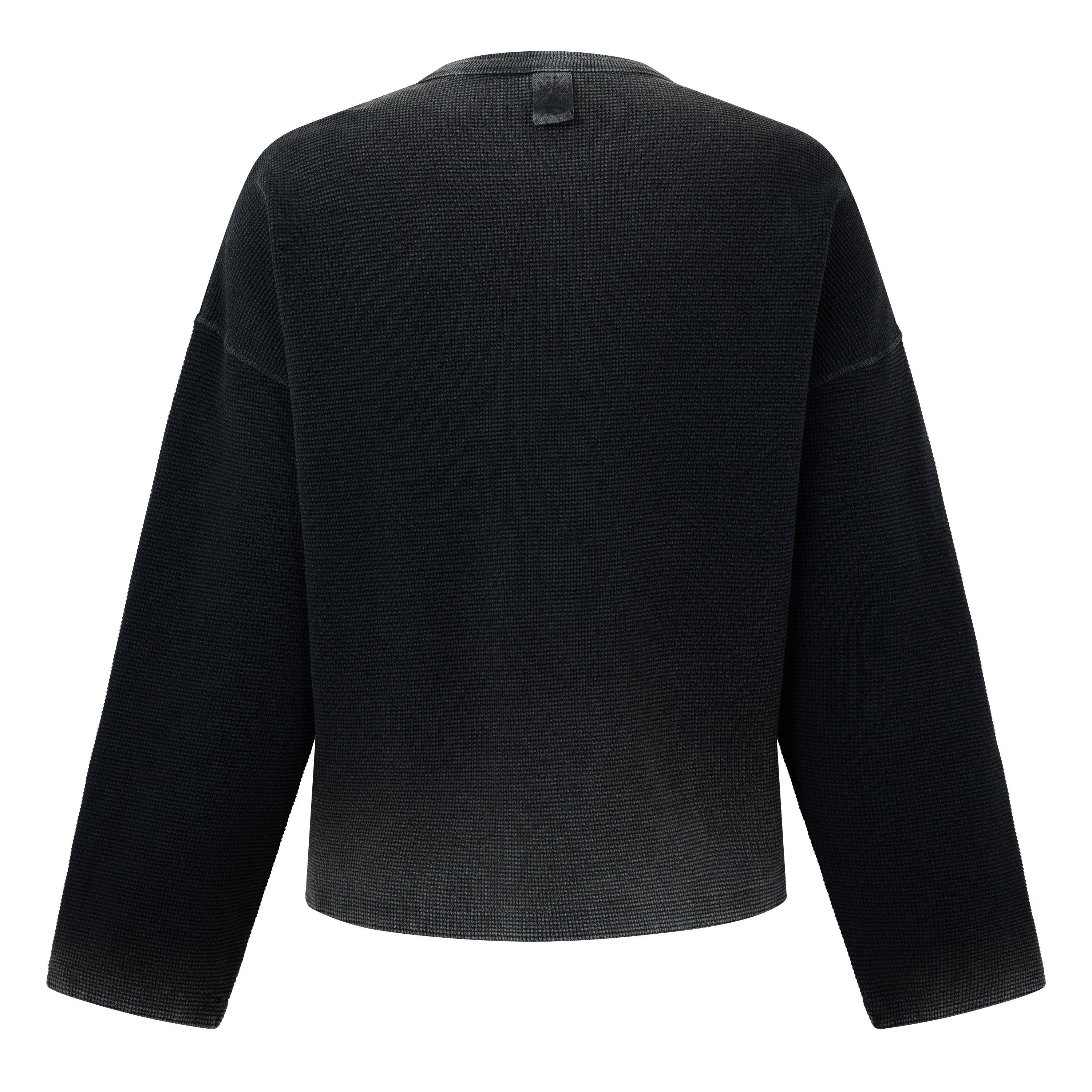 Vintage Black - Represent - Rep Henley Sweat Sn64 - 2