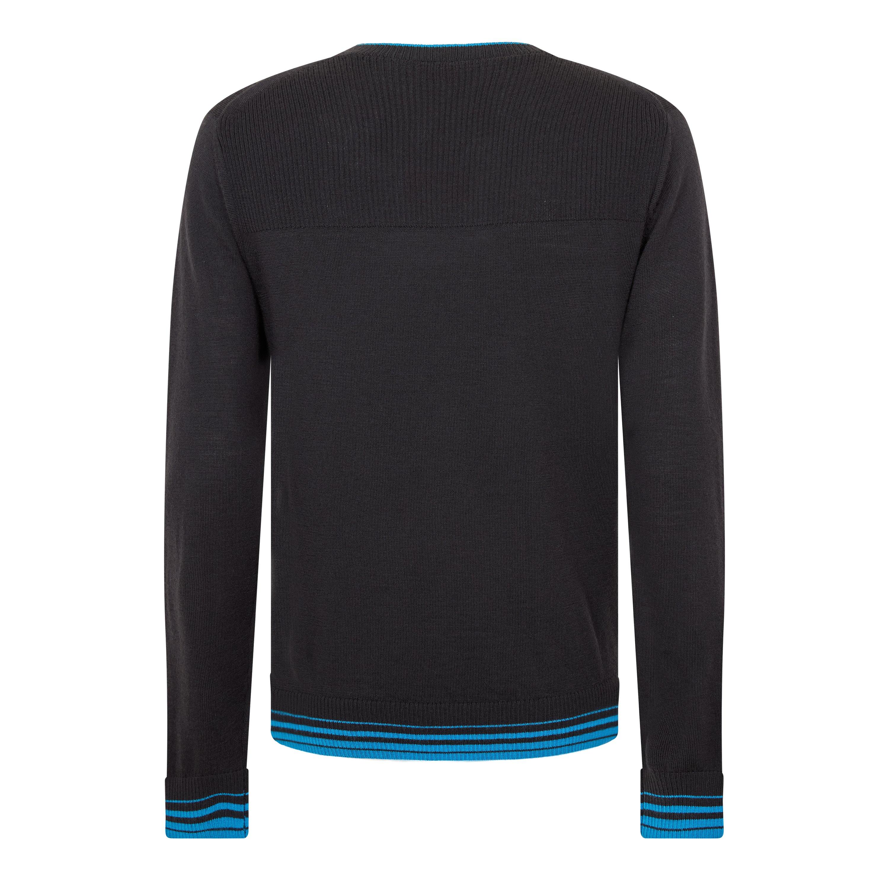 Black - Puma - Golf V Neck Sweater Mens - 2