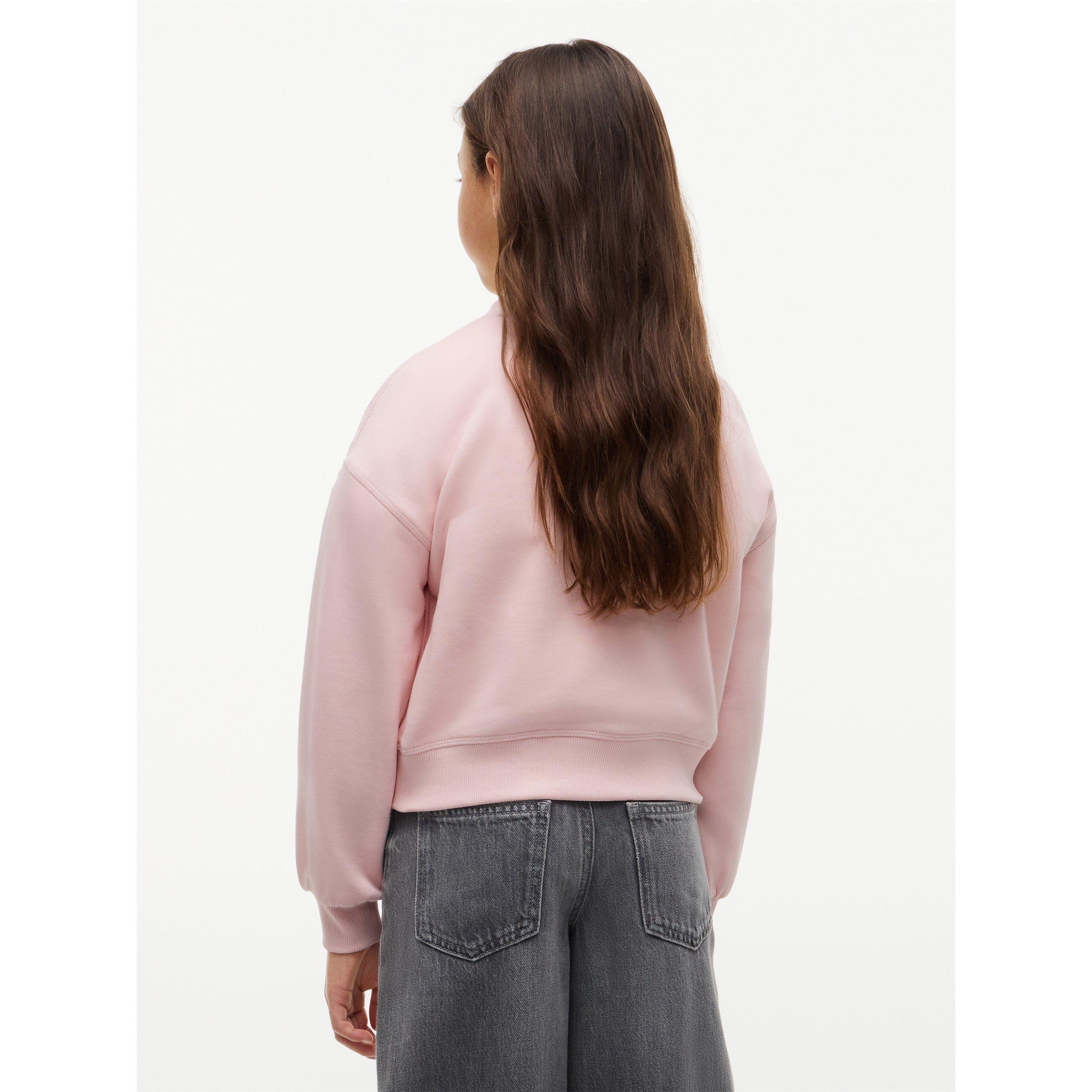 Whimsy Pink TJQ - Tommy Hilfiger - Tommy Flag Swt Jn64 - 5