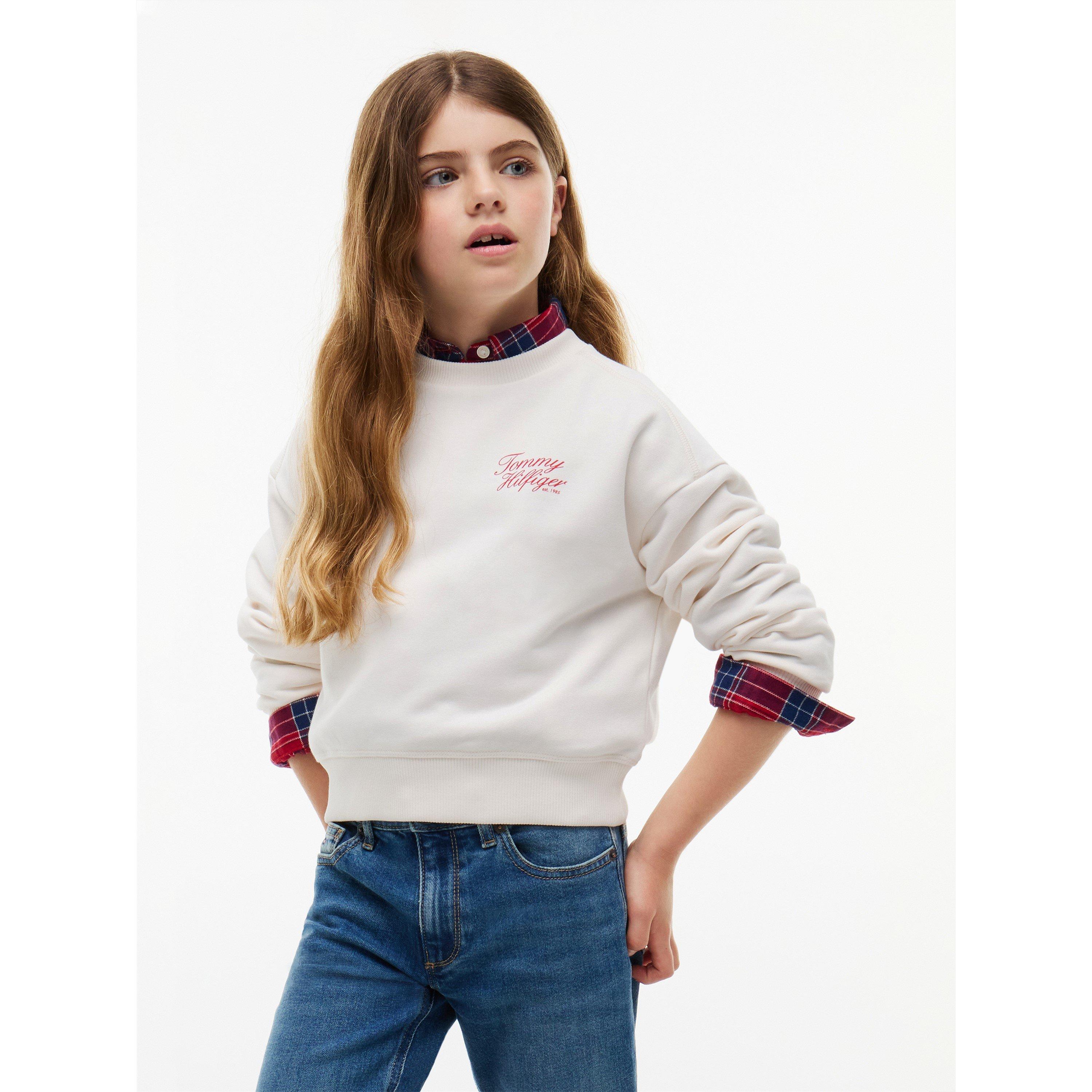 Off White YBH - Tommy Hilfiger - Tommy Script Swt Jn64 - 2