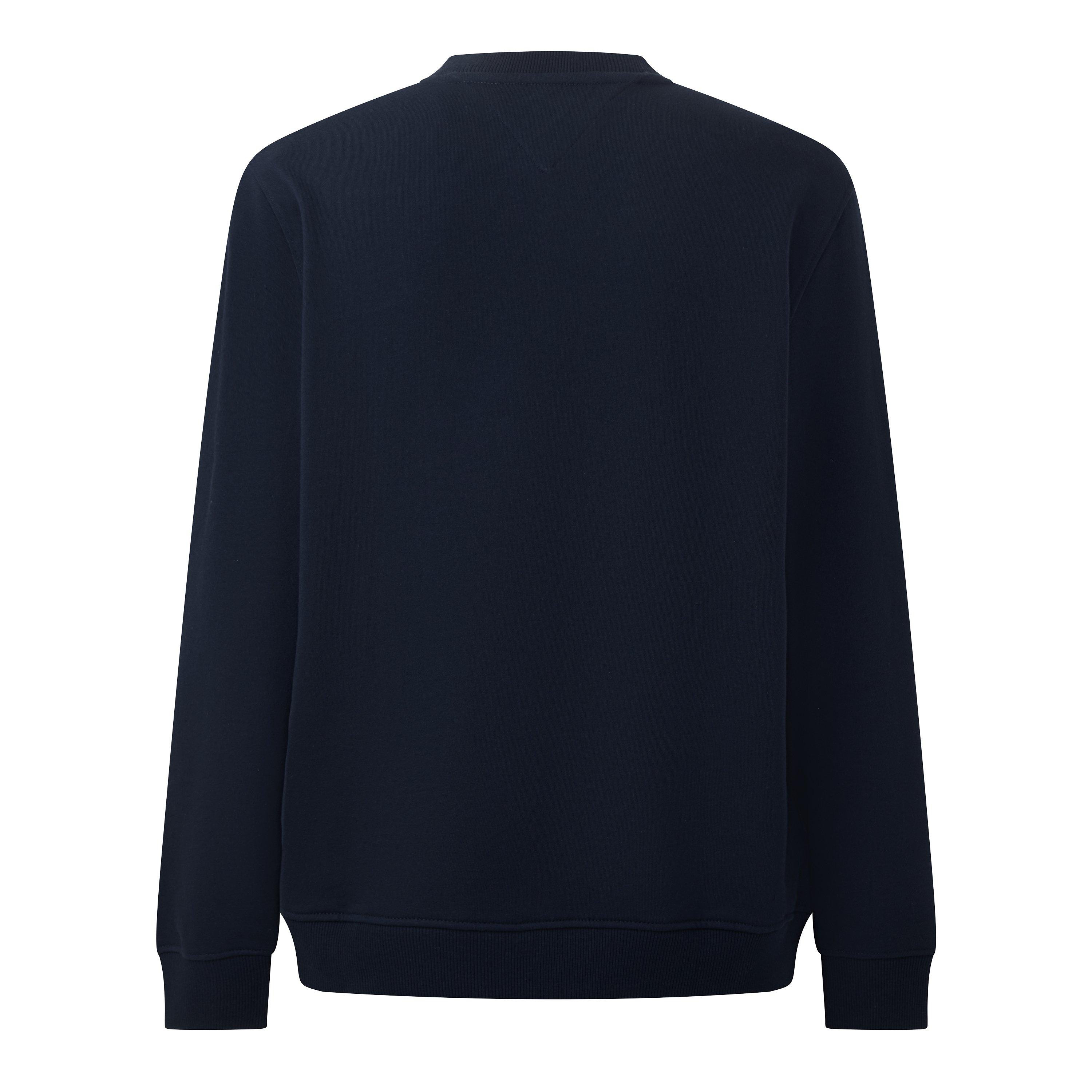 Dark Blue - Tommy Jeans - TJ Reg Big Flag Crew Sn64 - 2