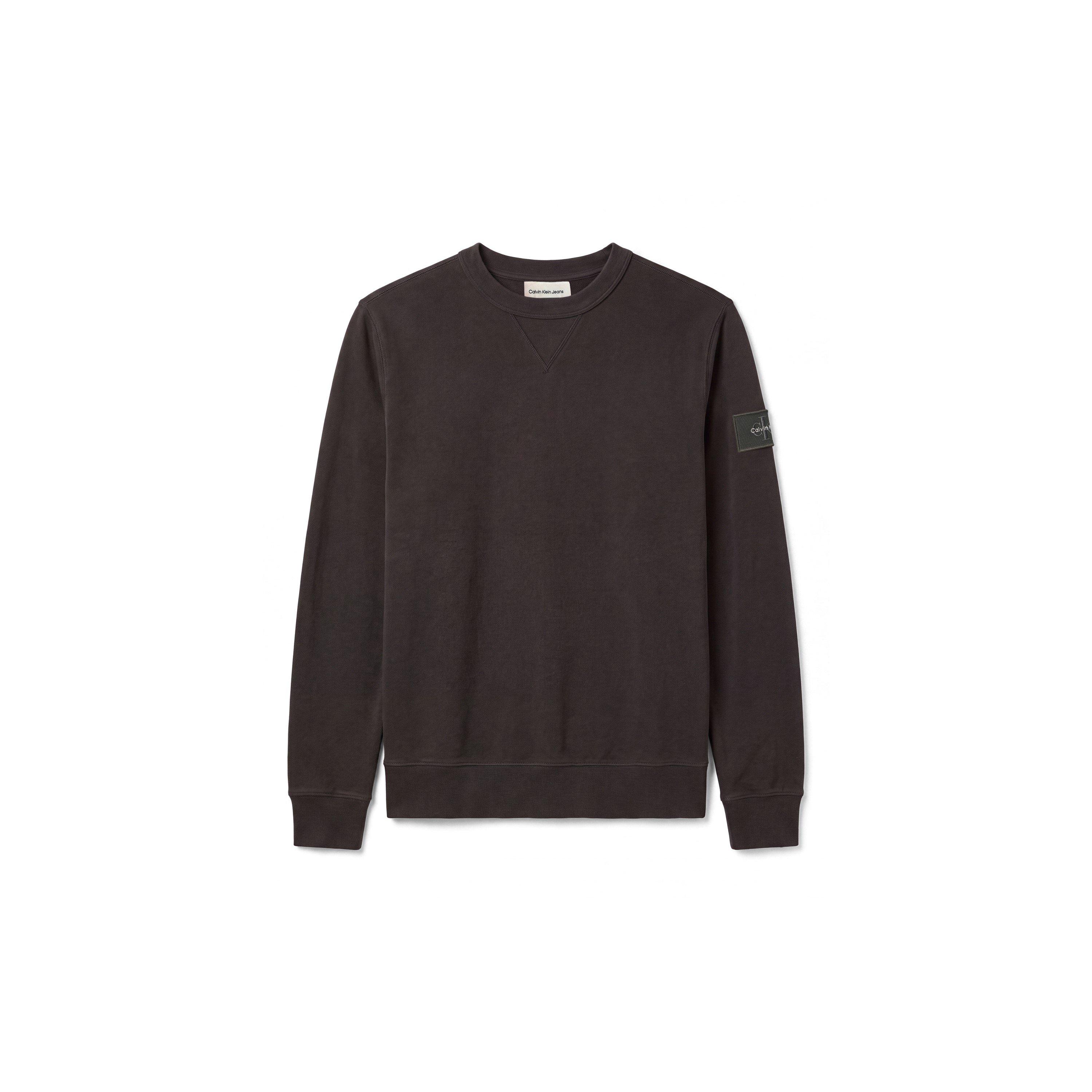 Black 8MN - Calvin Klein Jeans - CKJ Sleeve Bdg Sweat Sn00 - 1