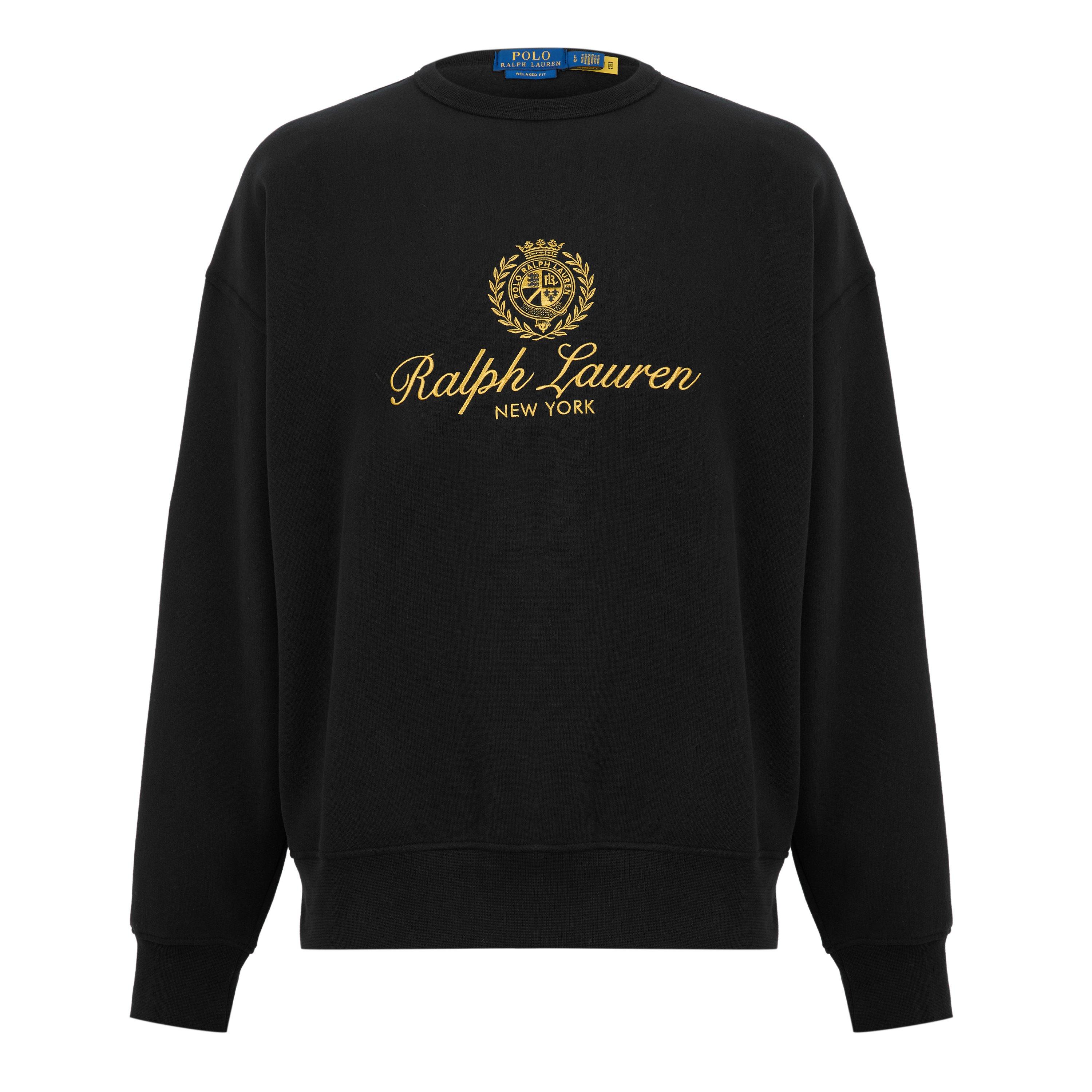 Polo Black - Polo Ralph Lauren - Polo Crest Crw Sweat Sn64 - 1