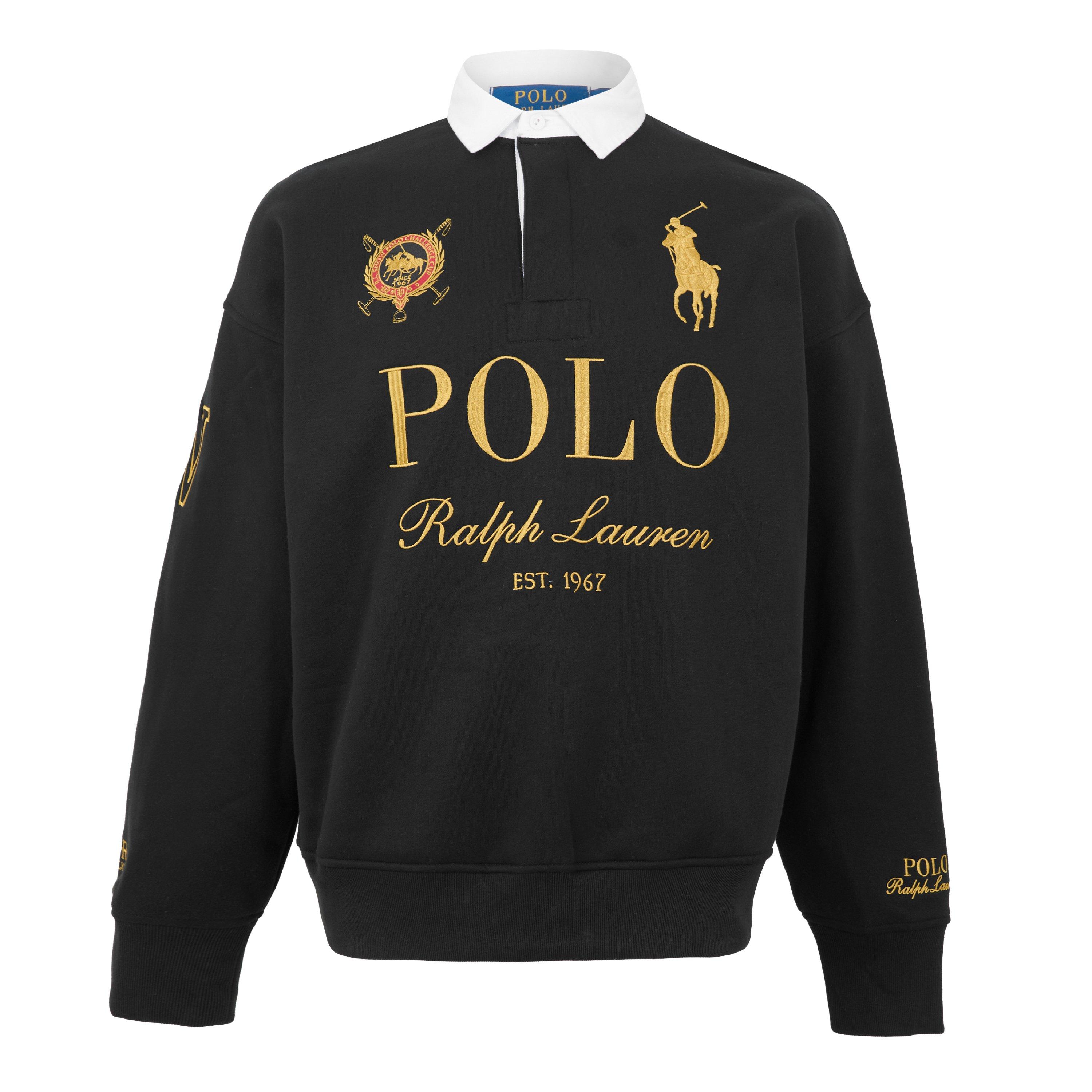 Polo Black - Polo Ralph Lauren - Polo Crest Rugby Swt Sn05 - 1