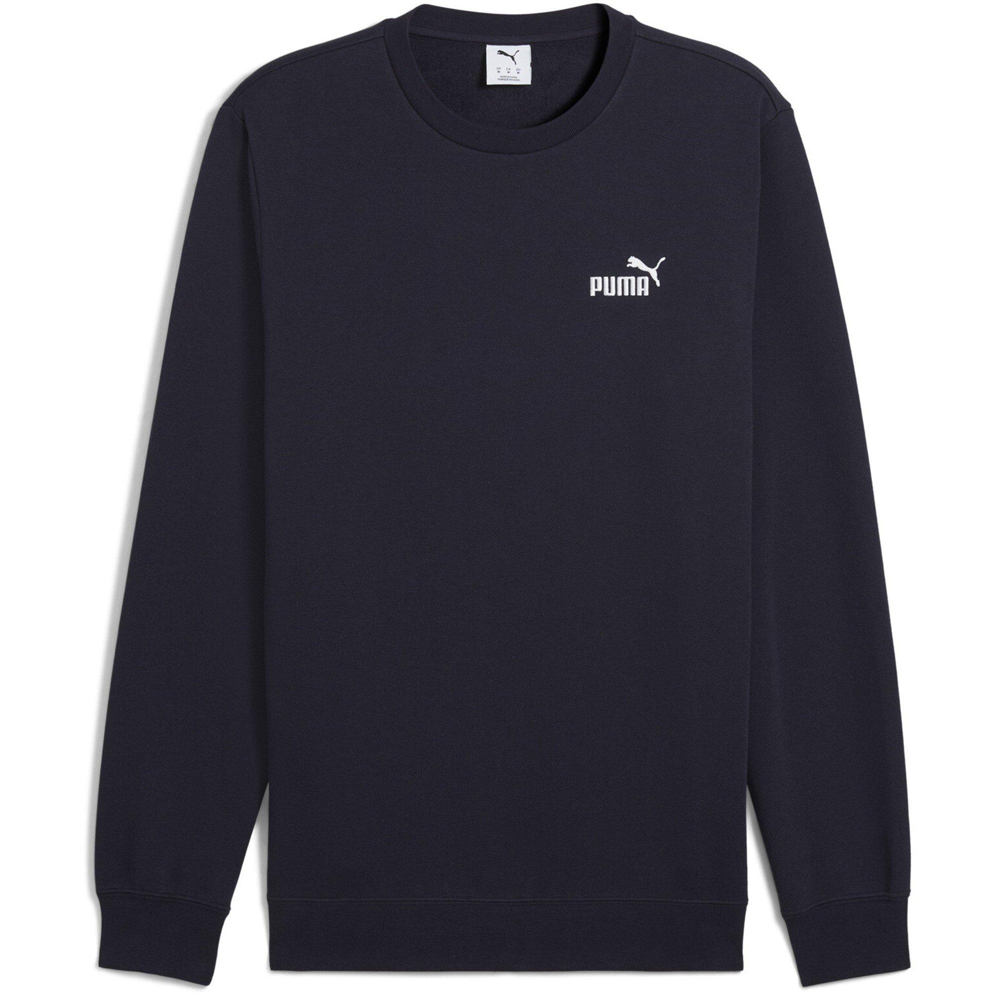 Puma Men's Small Number 1 Logo Crew Sweatshirt - Navy Puma Navy - S