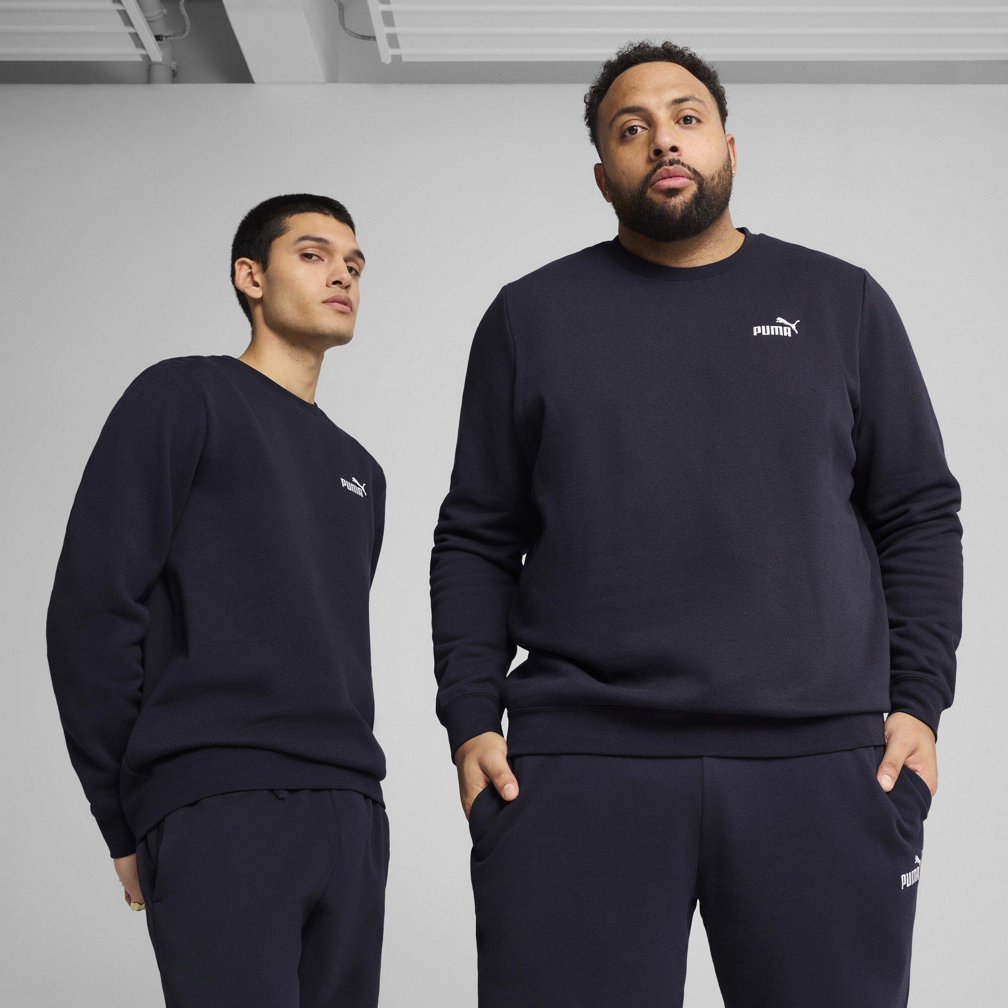 Puma Azul Marino - Puma - Men's Small Number 1 Logo Crew Sweatshirt - 3