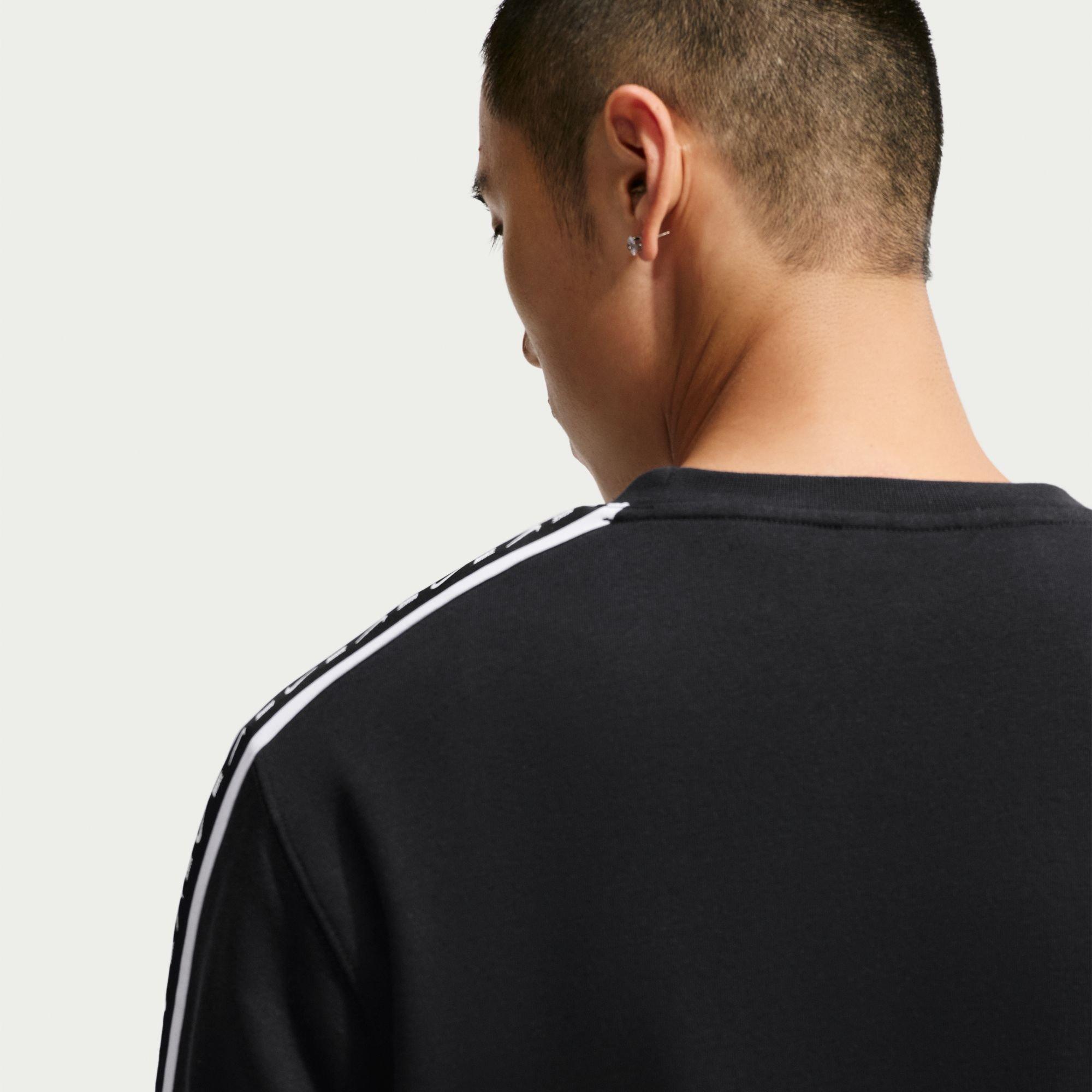 Schwarz/Weiß - Nike - Nike Tape Crew Sn64 - 2