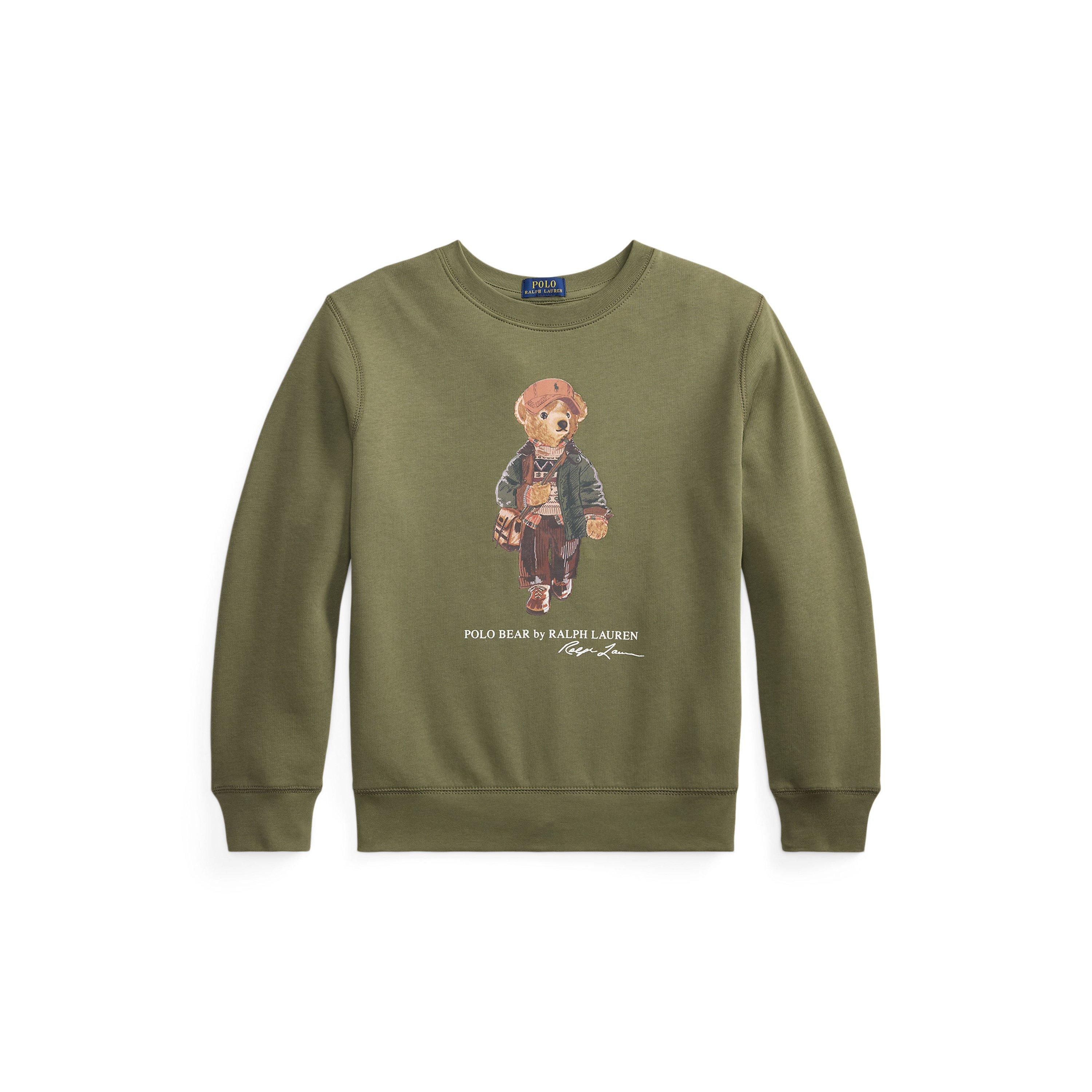 Cruise Olive - Polo Ralph Lauren - Polo Bear Crew Sweat Jn64 - 1