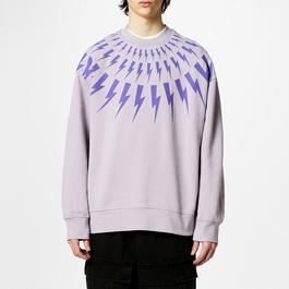 Neil Barrett Lightning Bolt Sweatshirt