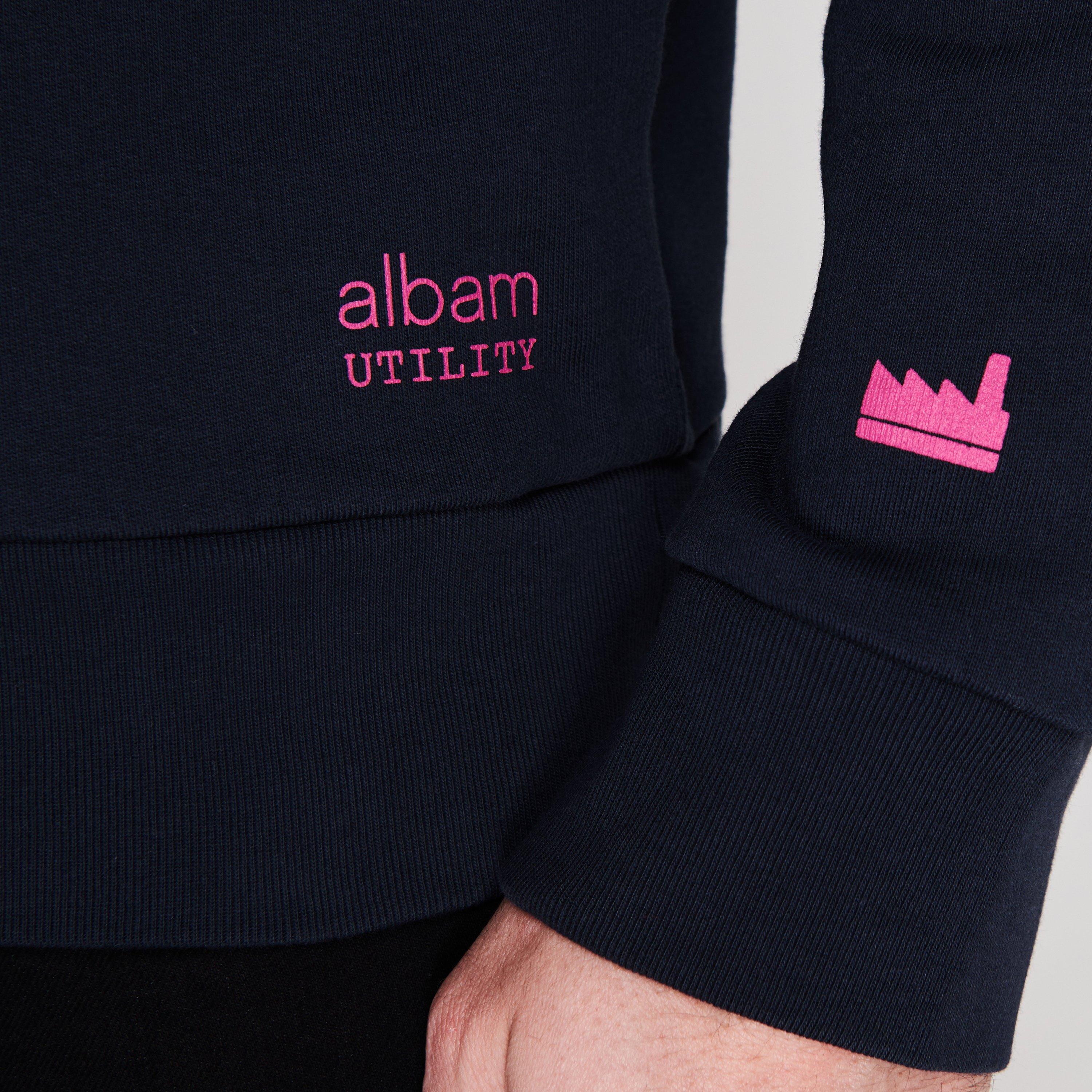 Azul marino - Albam Utility - Raglan Sweatshirt - 4