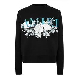 Amiri Floral Sweatshirt