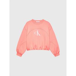 Calvin Klein Jeans Logo Crew Sweater Juniors