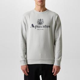 Aquascutum Logo Crew Sweater