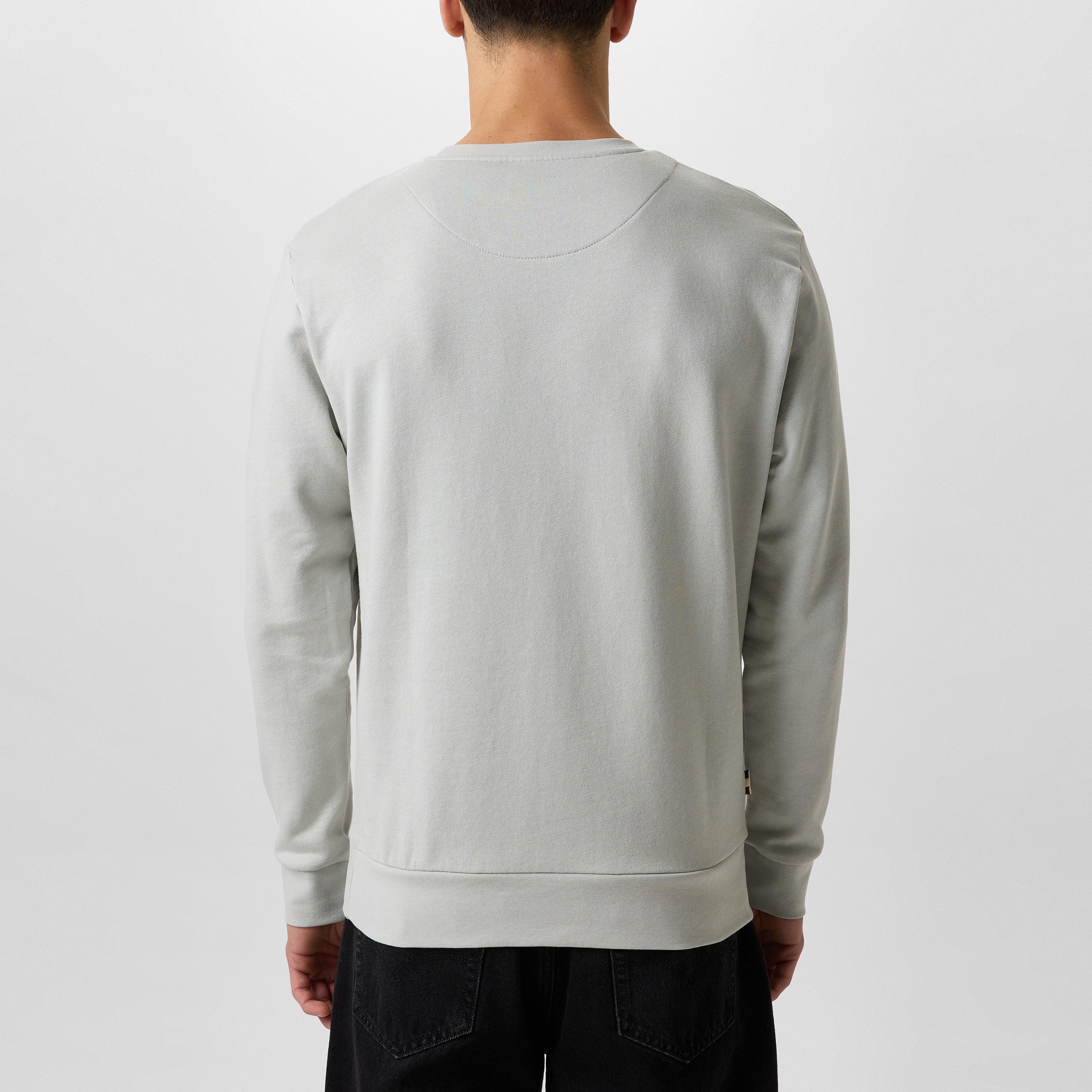Light Grey - Aquascutum - Logo Crew Sweater - 3