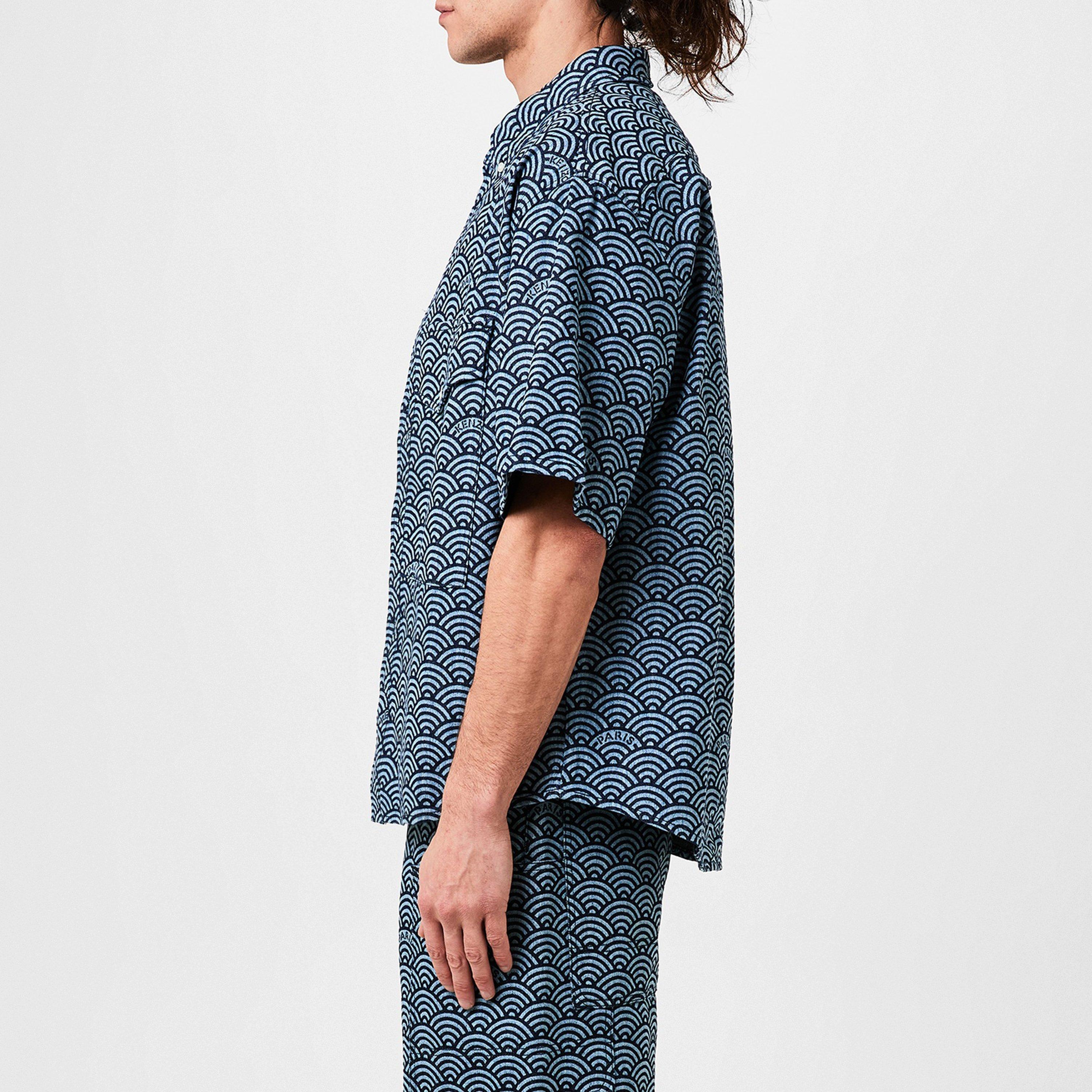 Blue Denim - Kenzo - Men's Crew Sweatshirt - 5