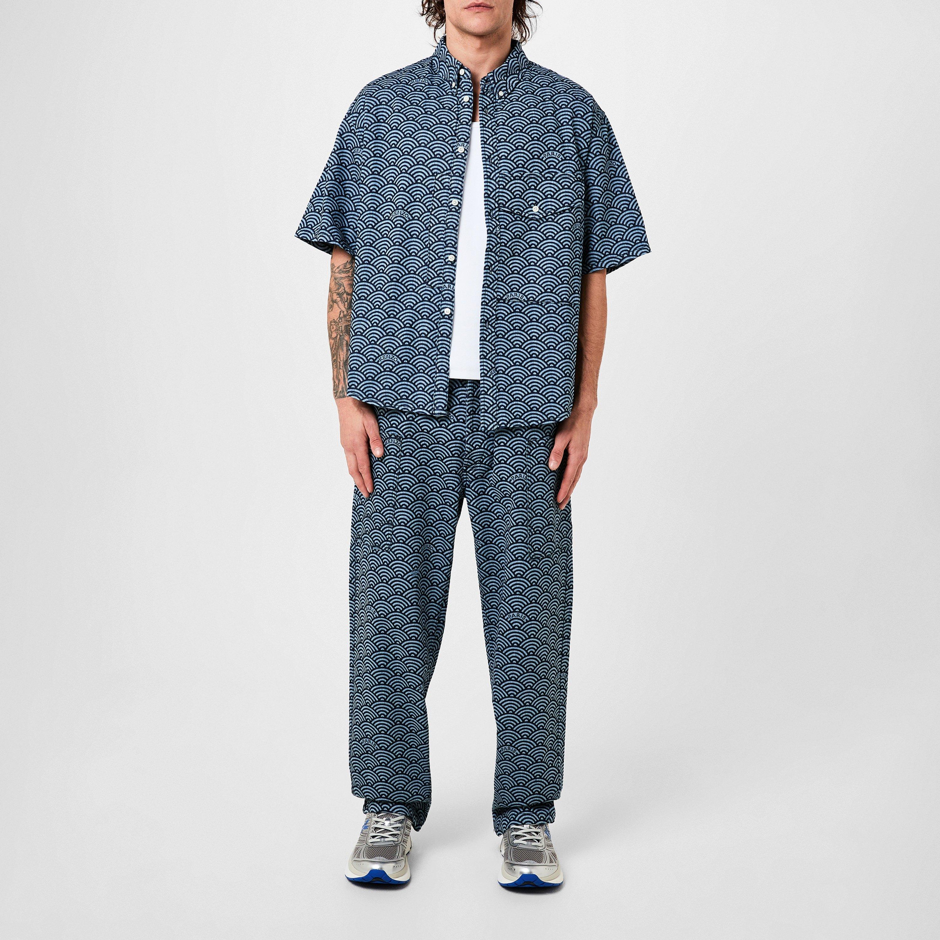 Blue Denim - Kenzo - Men's Crew Sweatshirt - 6