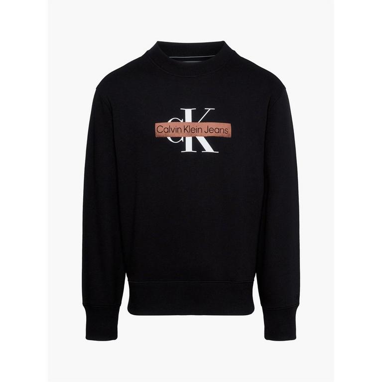 Ck Noir - Набор трусов calvin klein 365 - Mono-logo Stencil Crew Neck Sweatshirt - 1
