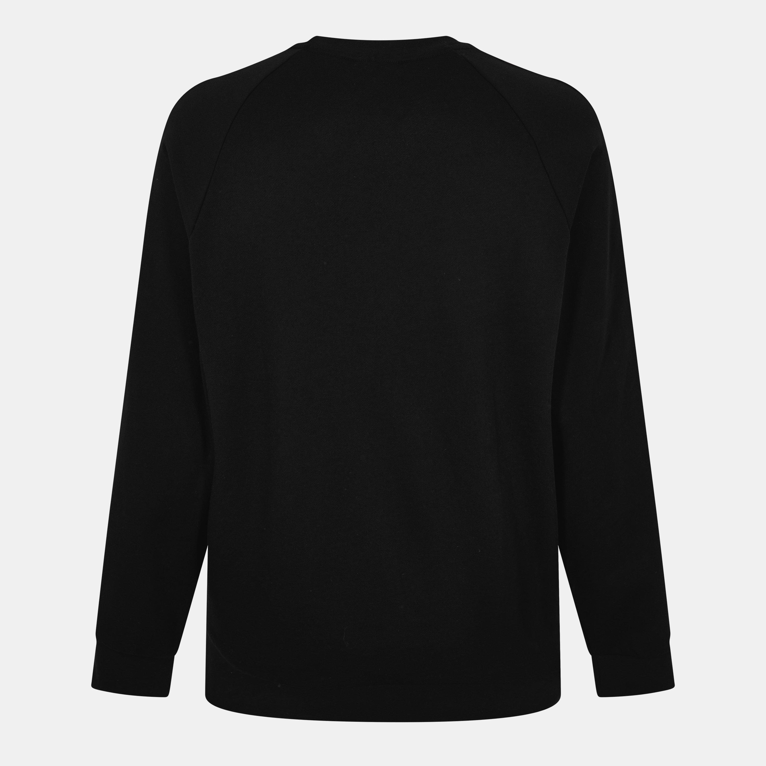 Black 001 - Hugo - Hugo Boss Lounge Sporty Logo Sweatshirt - 2