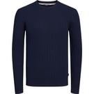 Bleu maritime - paul smith smiley face print t shirt item - Jack Cable Knit Sweater