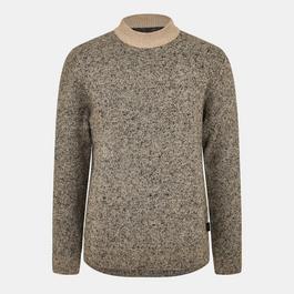 Jack and Jones Space Crew Neck Knitted Jumper Mens