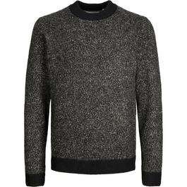 Jack and Jones Space Crew Neck Knitted Jumper Mens