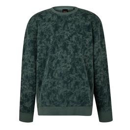 Boss Men's WeCamoOver Camo Design Sweater
