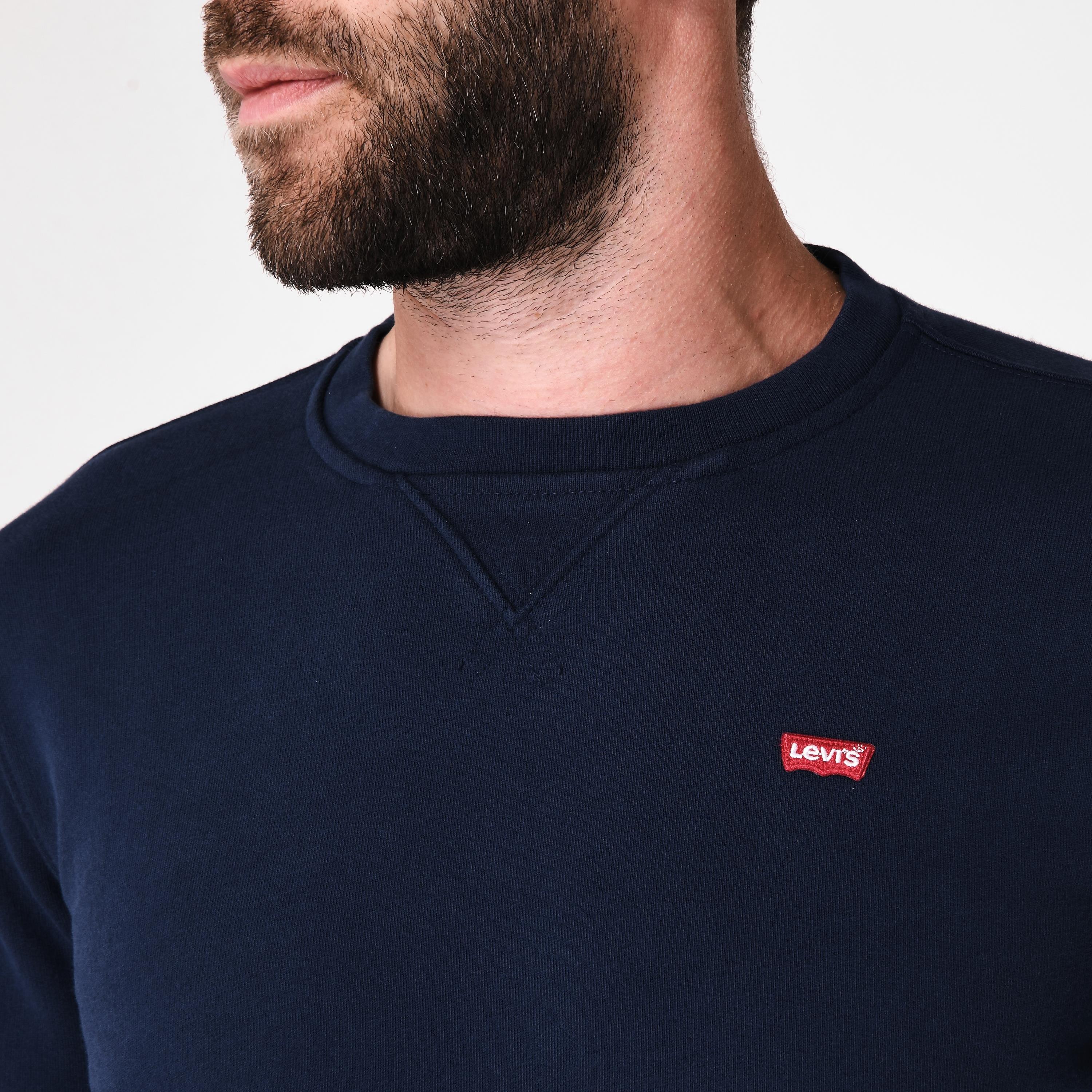 Dress Blues - Levis - New Original Crew Neck Sweater - 5