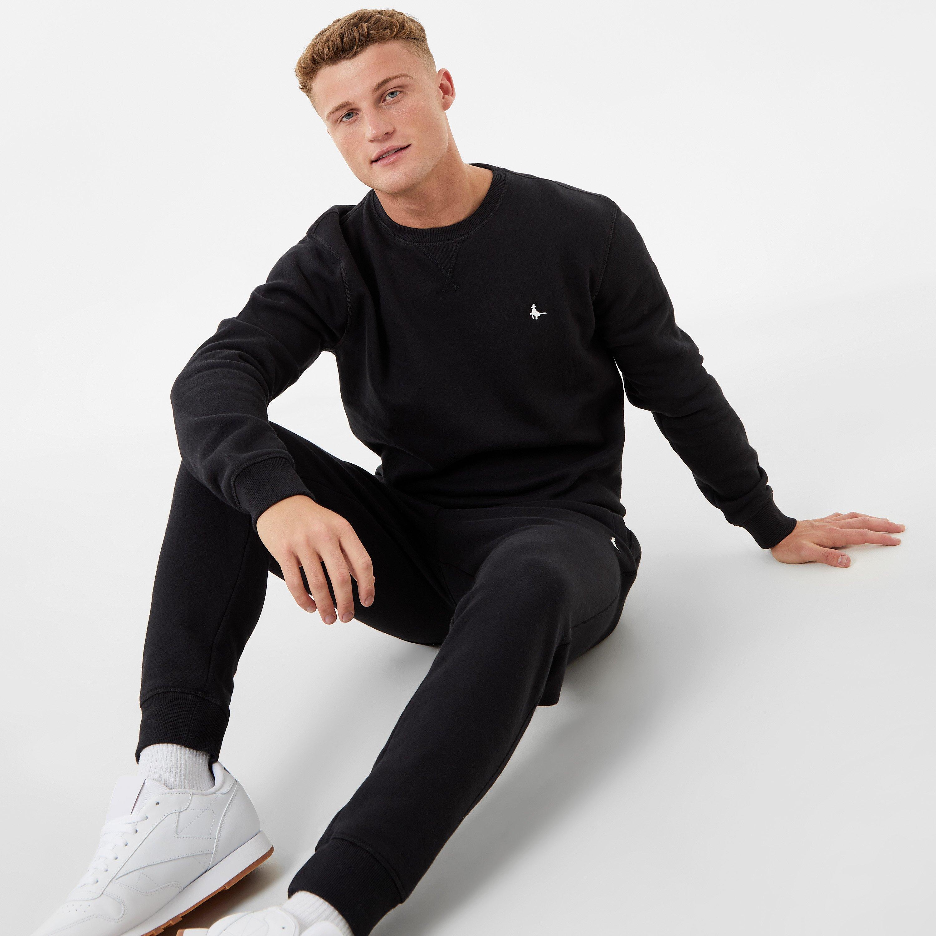 Black - Jack Wills - Belvue Logo Sweatshirt - 3