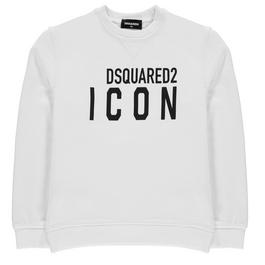 DSquared2 BoyS Icon Basic Logo Sweatshirt