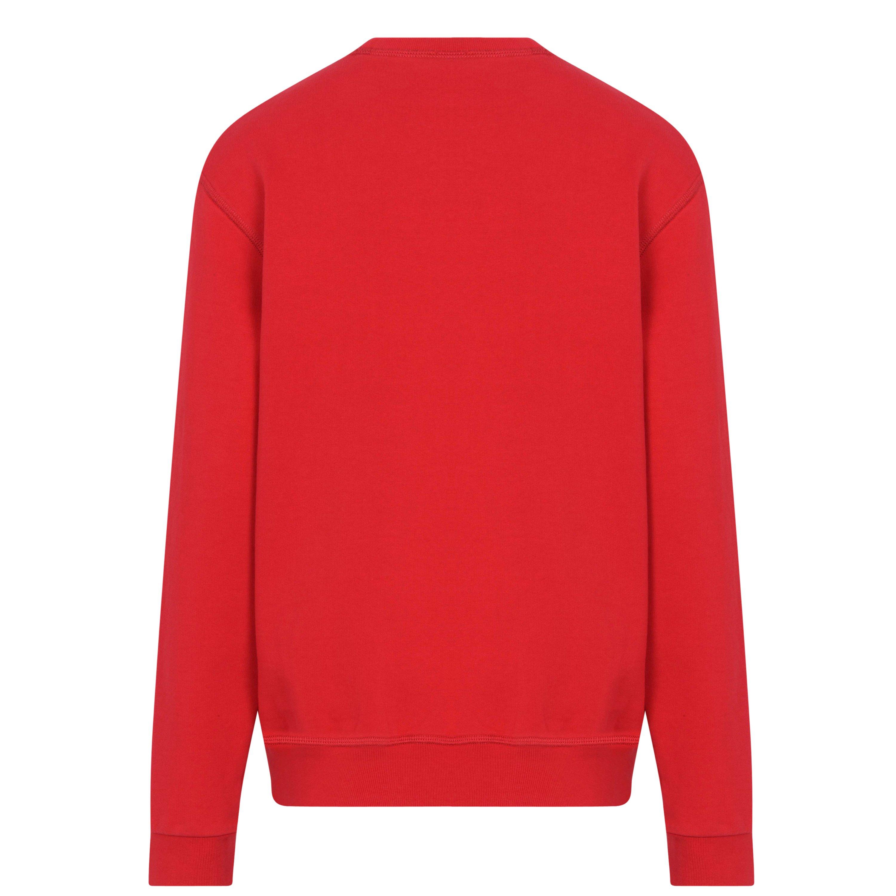 Tango Red DQ405 - DSquared2 - Boy's Icon Basic Logo Sweatshirt - 2