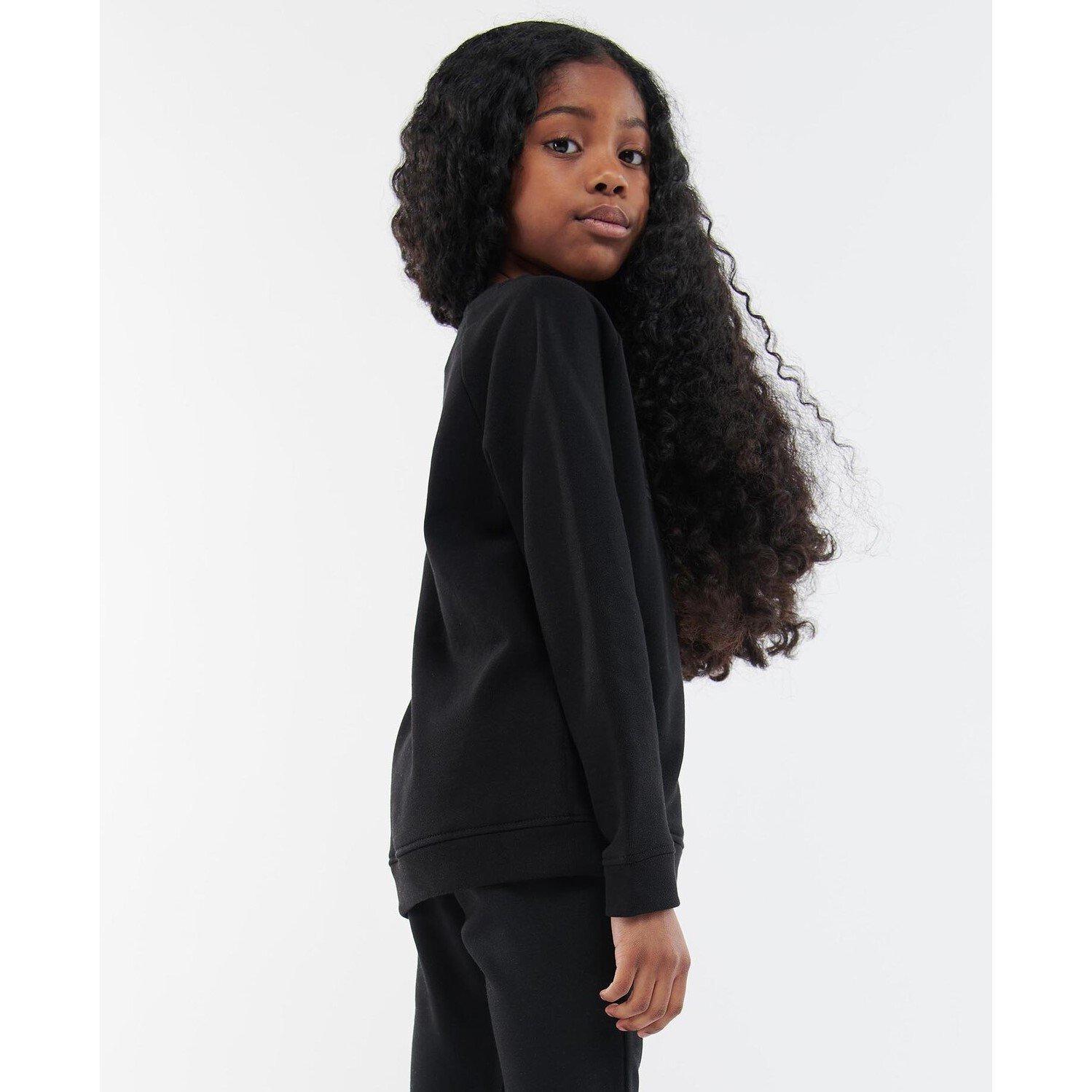 Black BK11 - Barbour International - Girls Kiara Sweatshirt - 3