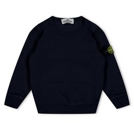 Stone Island Badge Crew Lightweight Jumper Juniors