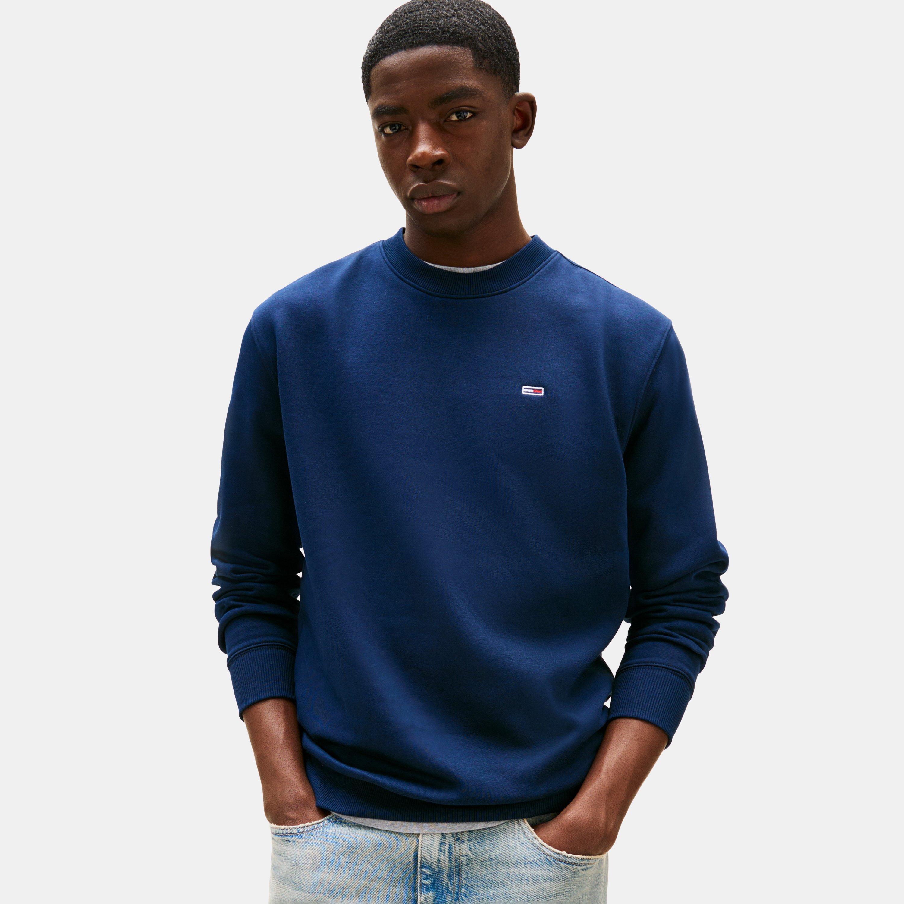 Navy - Tommy Jeans - Crew Neck Sweatshirt - 2