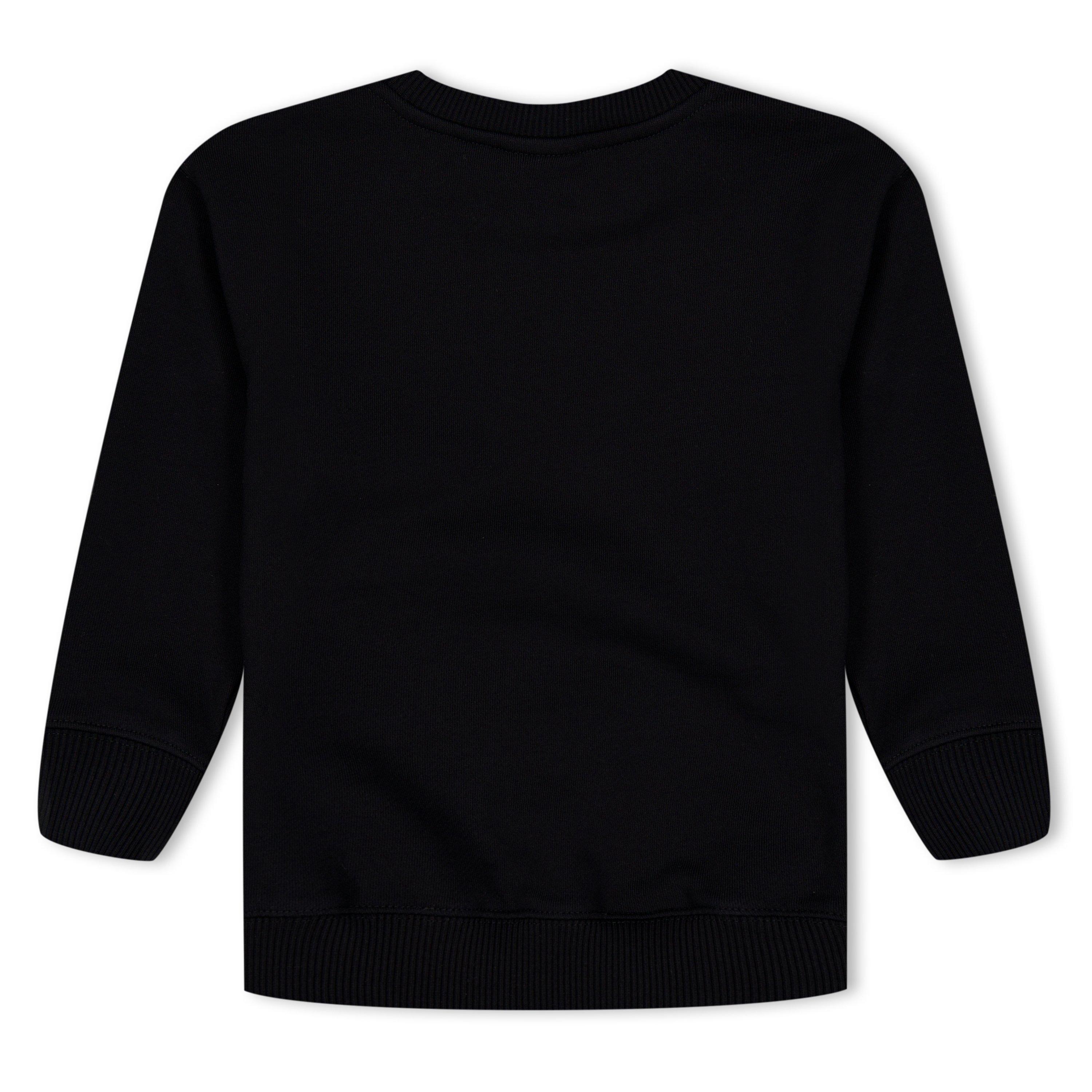 Blk/Blue 1040 - Off White - Unisex Bookish Crew Sweatshirt, Bold Logo - 2