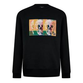 PS Paul Smith Skull Crew Neck Sweater