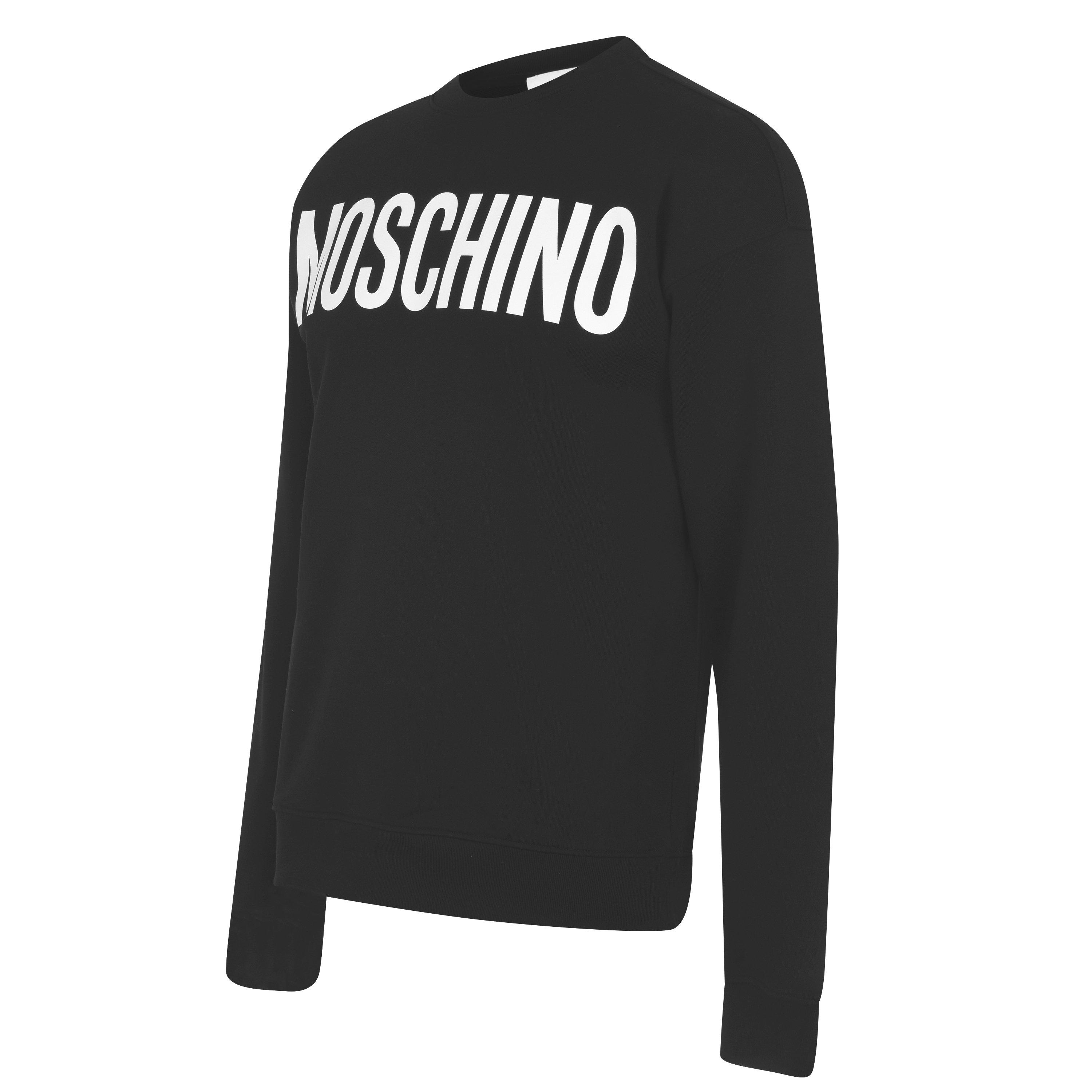 Black A1555 - Moschino - Logo Sweatshirt - 8