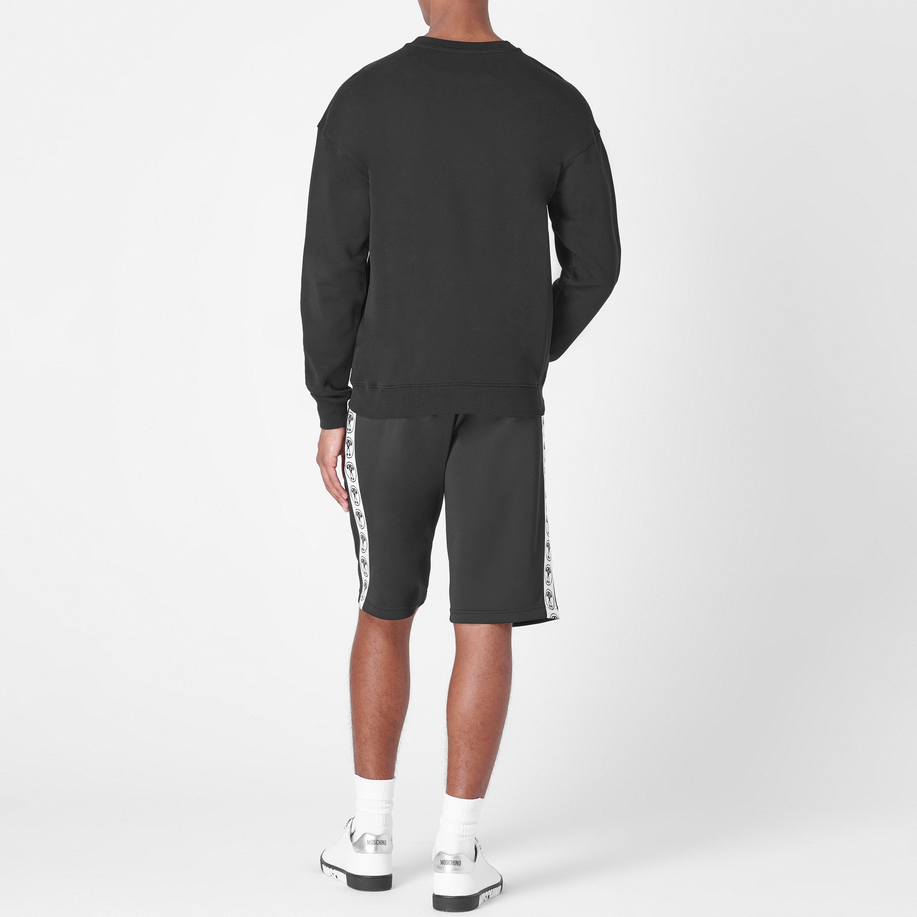 Black A1555 - Moschino - Logo Sweatshirt - 4