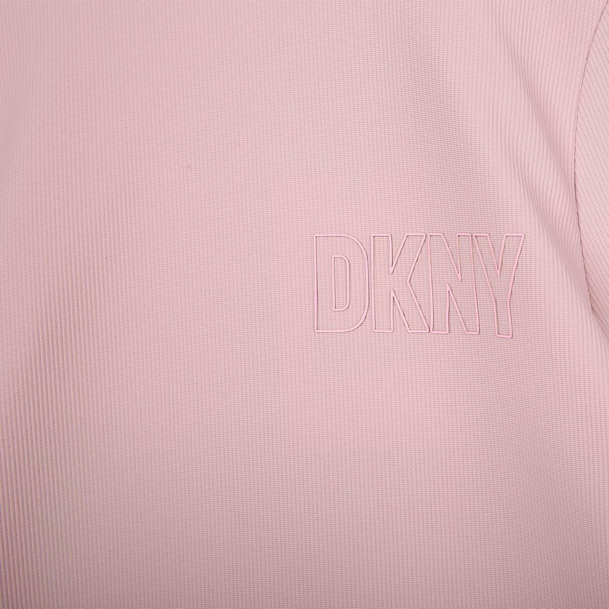 Purple 902 - DKNY - Kids' Logo Roll Neck Sweatshirt - 3