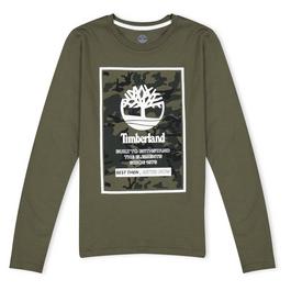 Timberland Box Logo Long-sleeve T-shirt